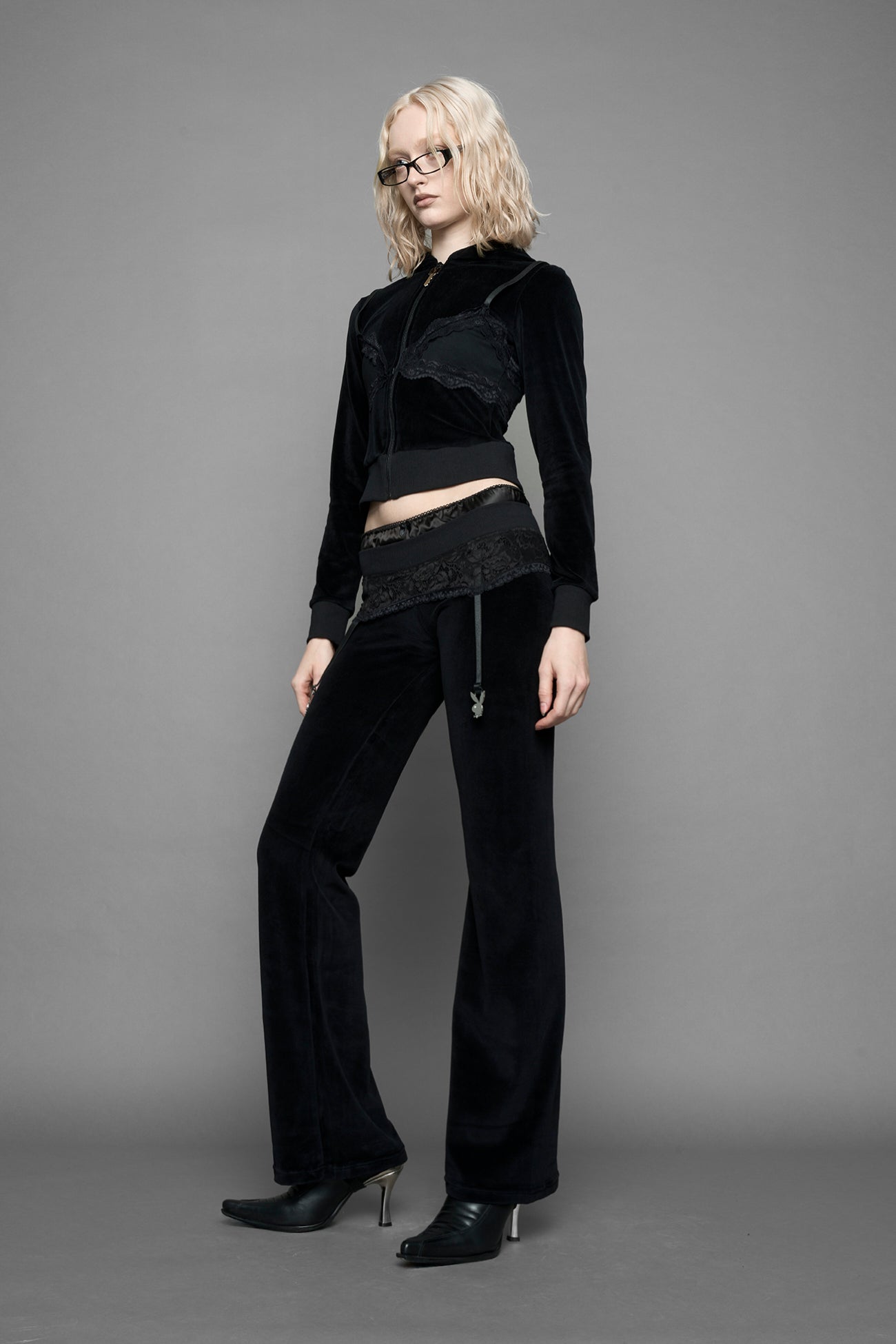 Playboy Lingerie Velour Pants — view 4