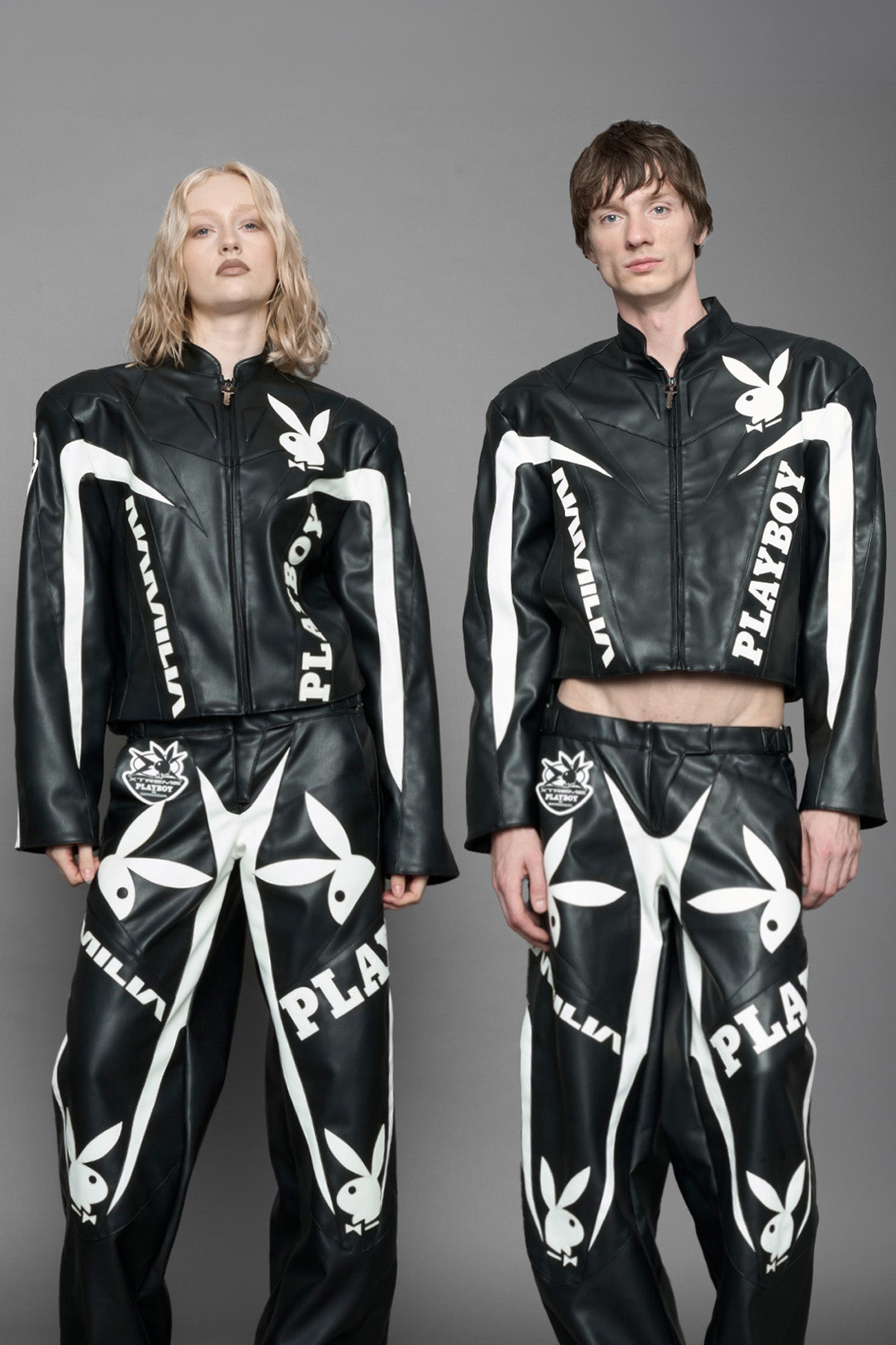 Playboy Moto Jacket Black — view 1