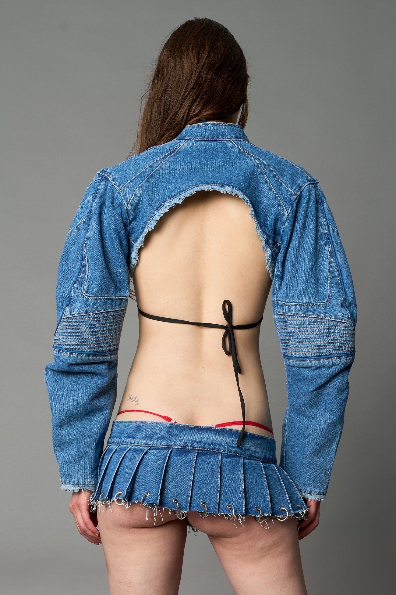 XTC Denim Choker Jacket — view 16