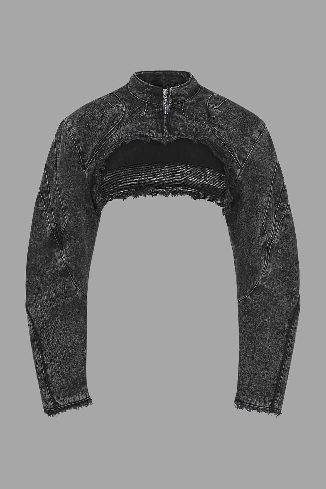 XTC Denim Choker Jacket — view 4