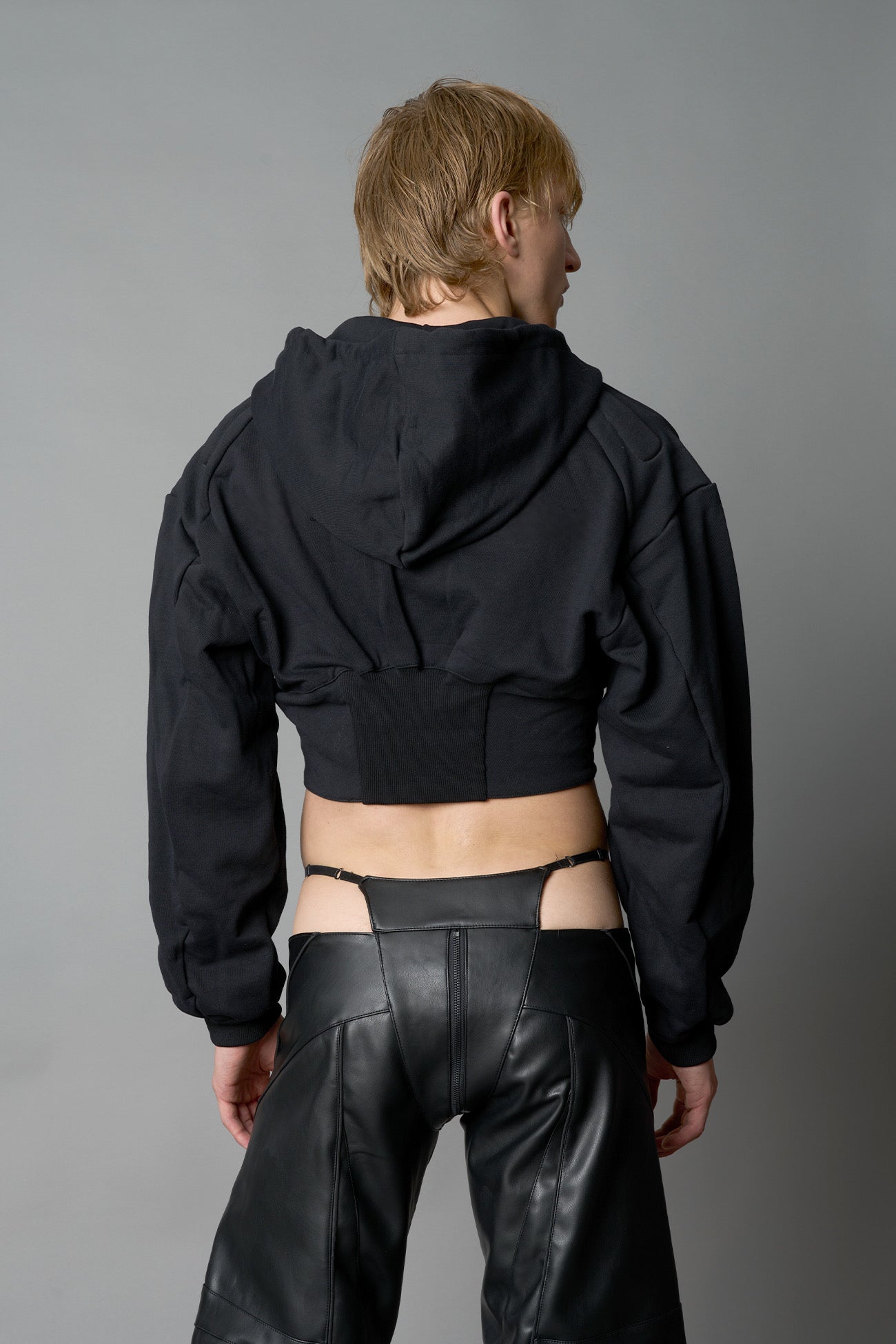 Sweat Corset Zip Hoodie — view 7
