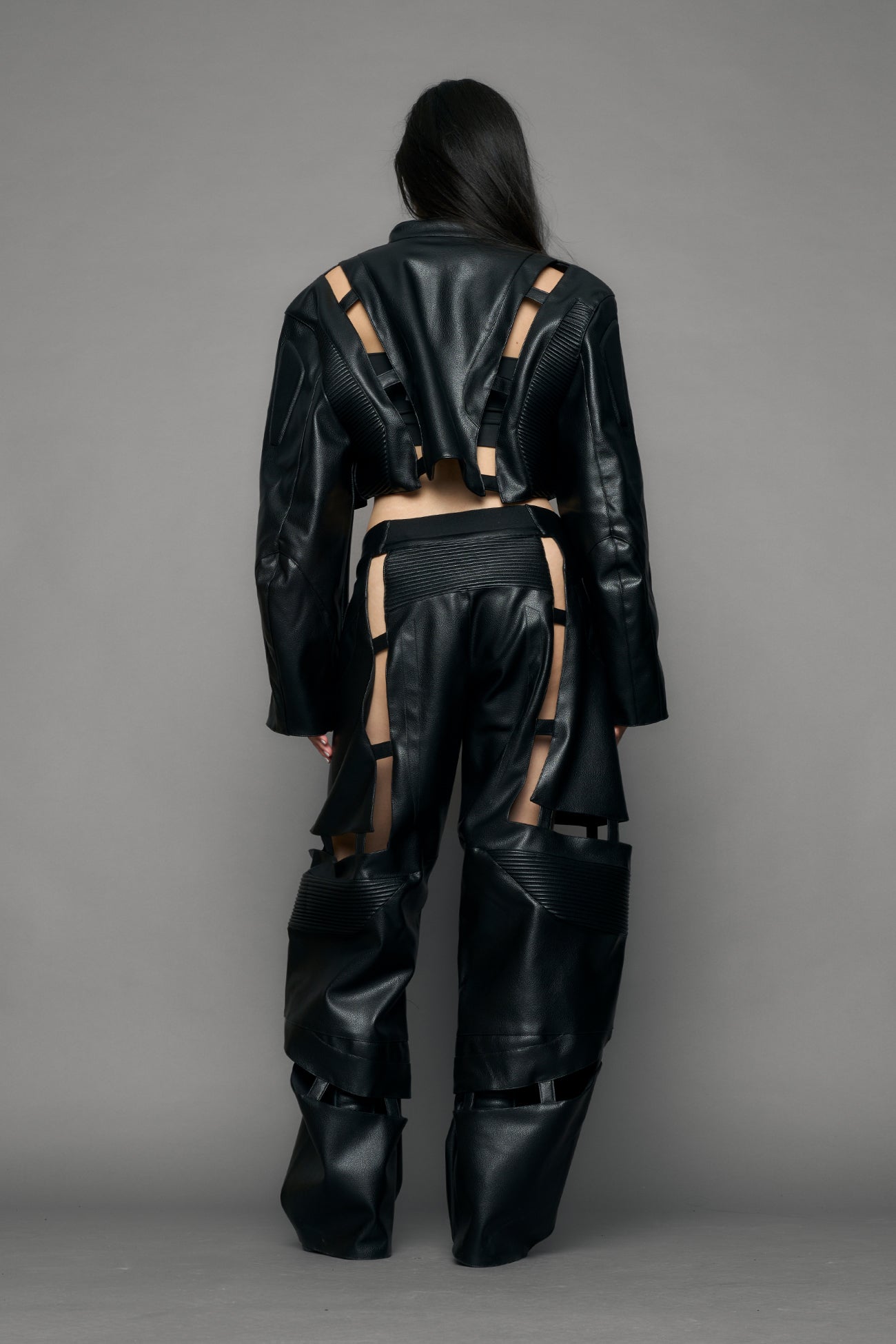 Octane Moto Floating Crop Jacket — view 4