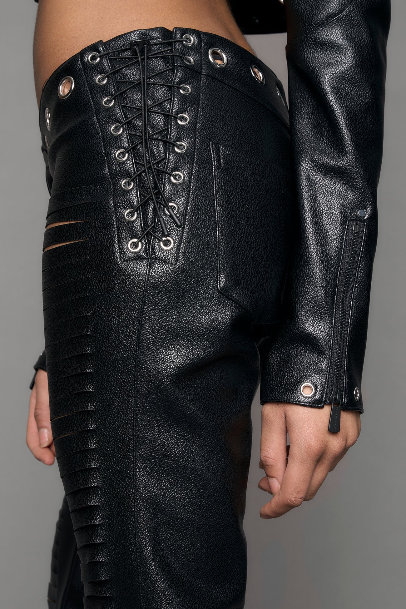 adjustable side lacing for individual fit