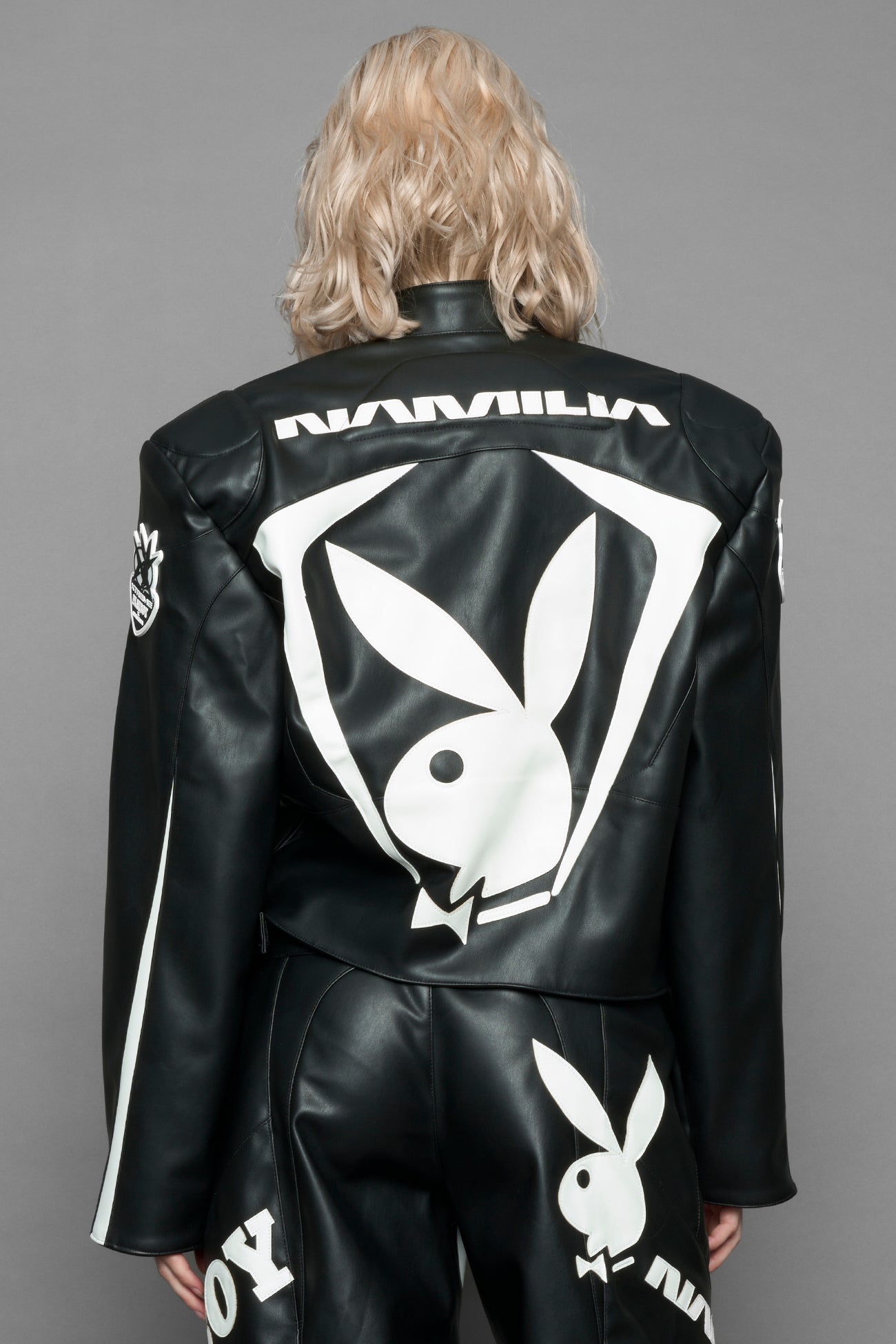 Playboy Moto Jacket Black — view 5