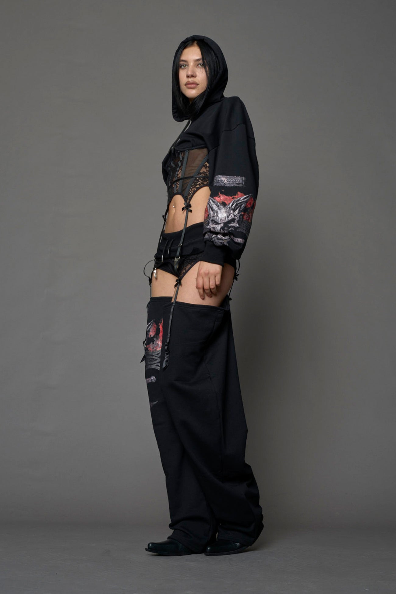 Rockstar Corset Hoodie — view 11