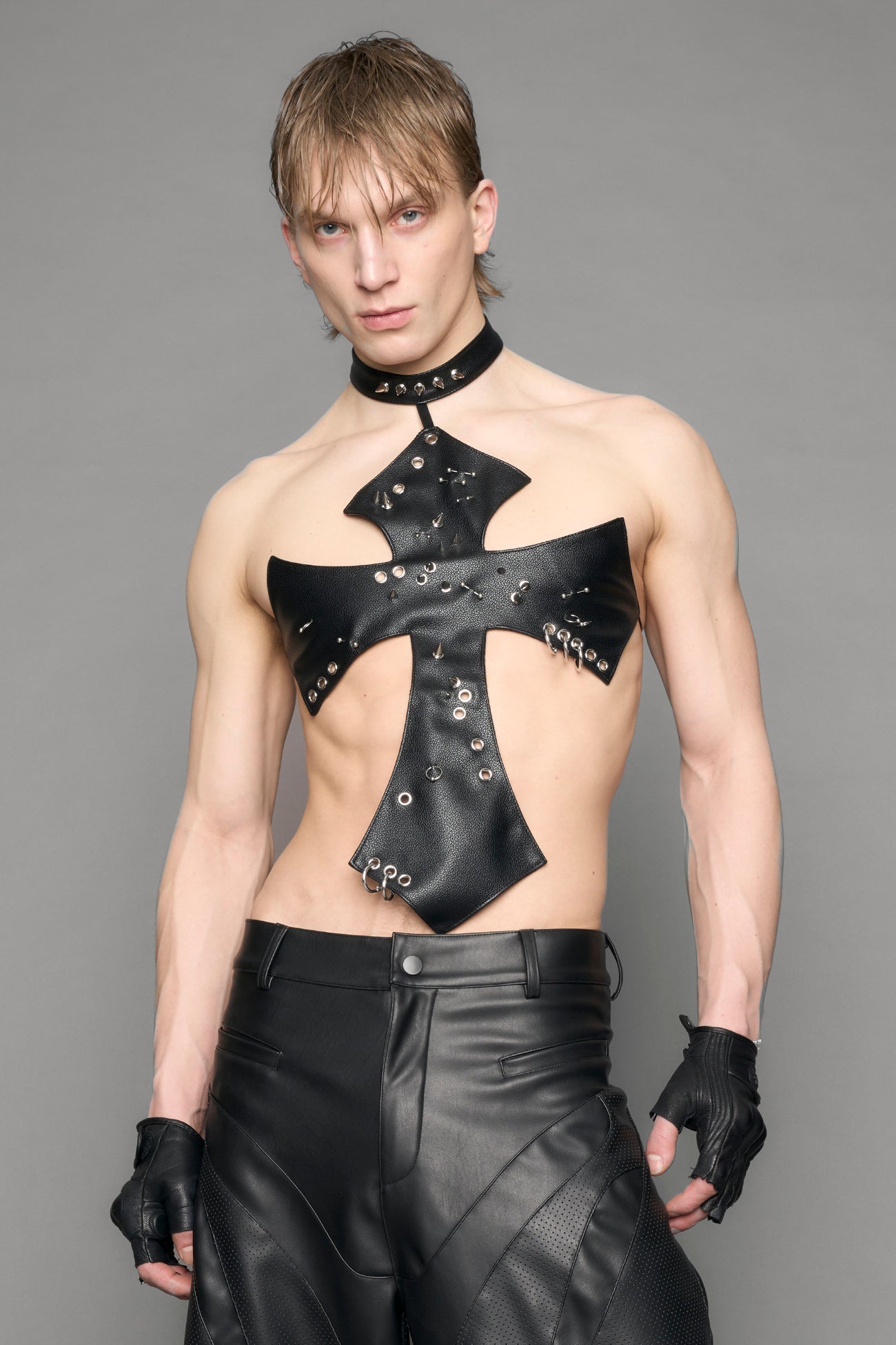 Pierced Cross Top — view 6