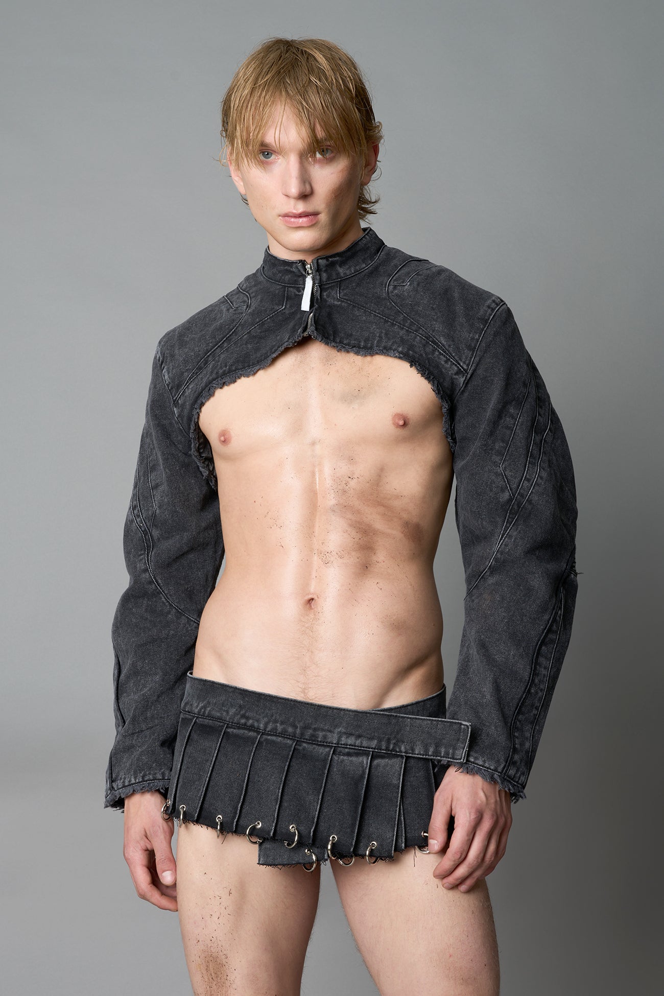 XTC Denim Choker Jacket — view 5