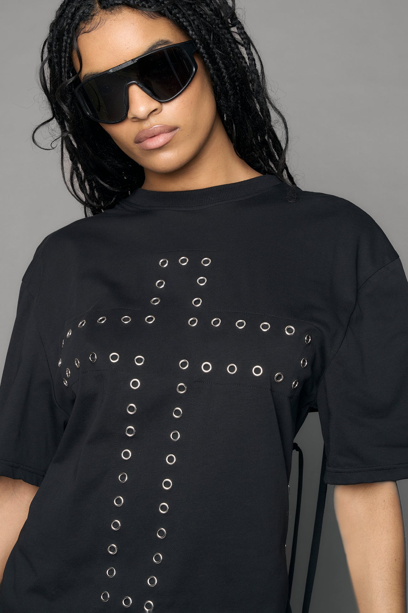 Shredded Chain T-Shirt detail