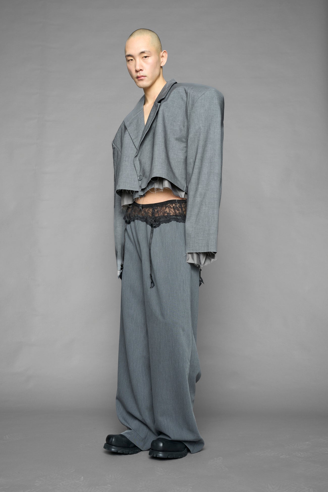 garter office pants — view 5