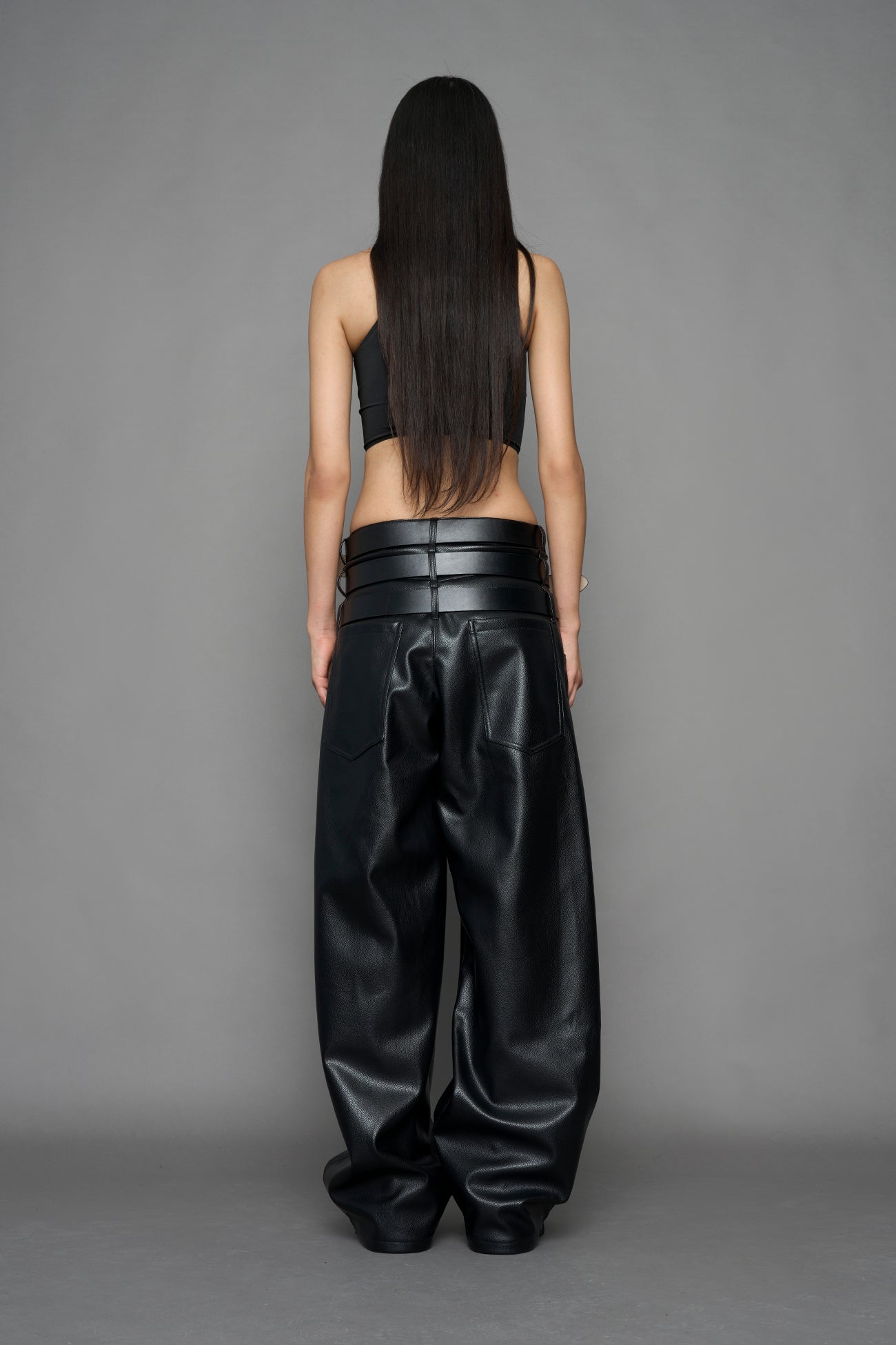 Triple Belt Pants — view 4