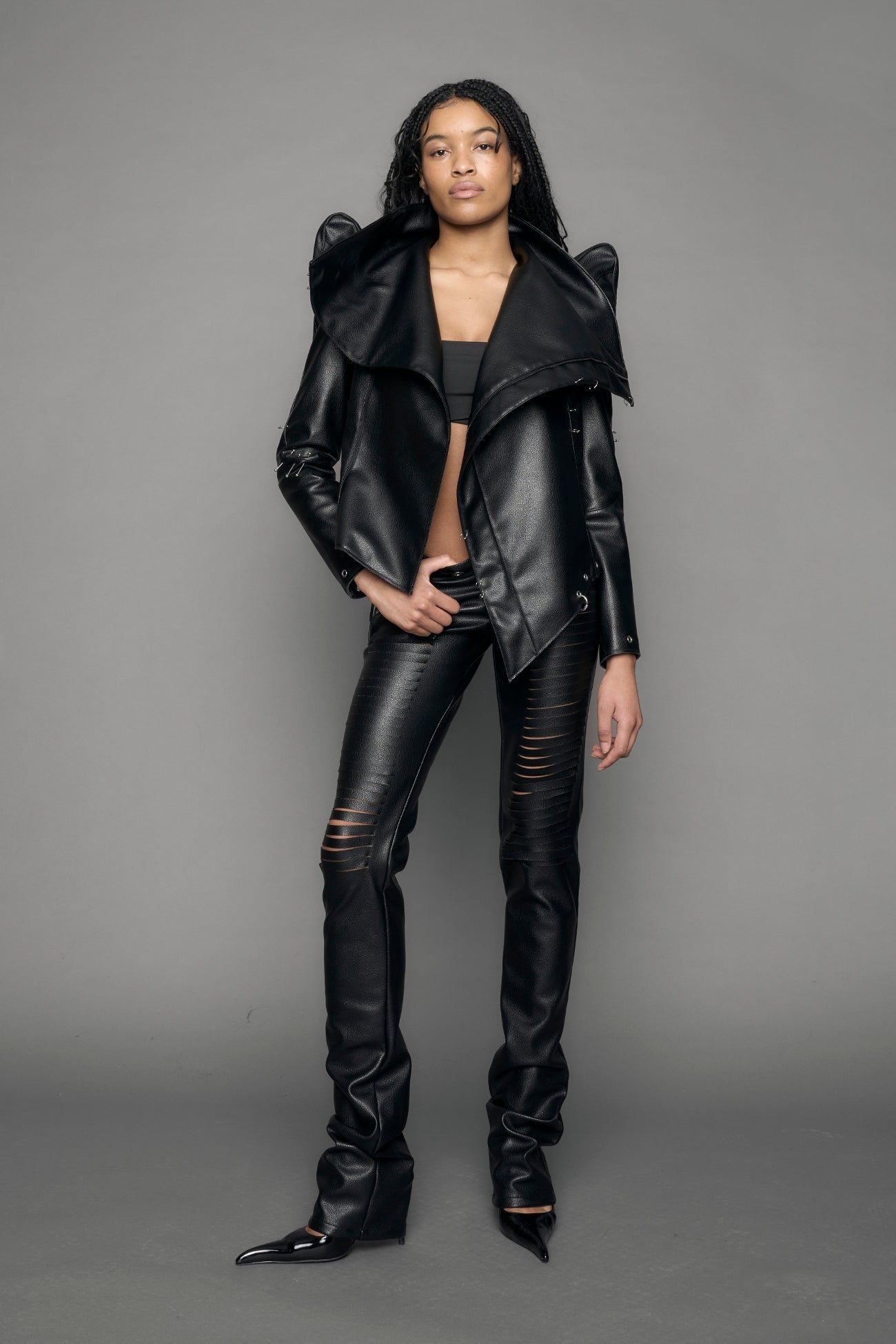 Lasercut Low Waist Pant — view 5