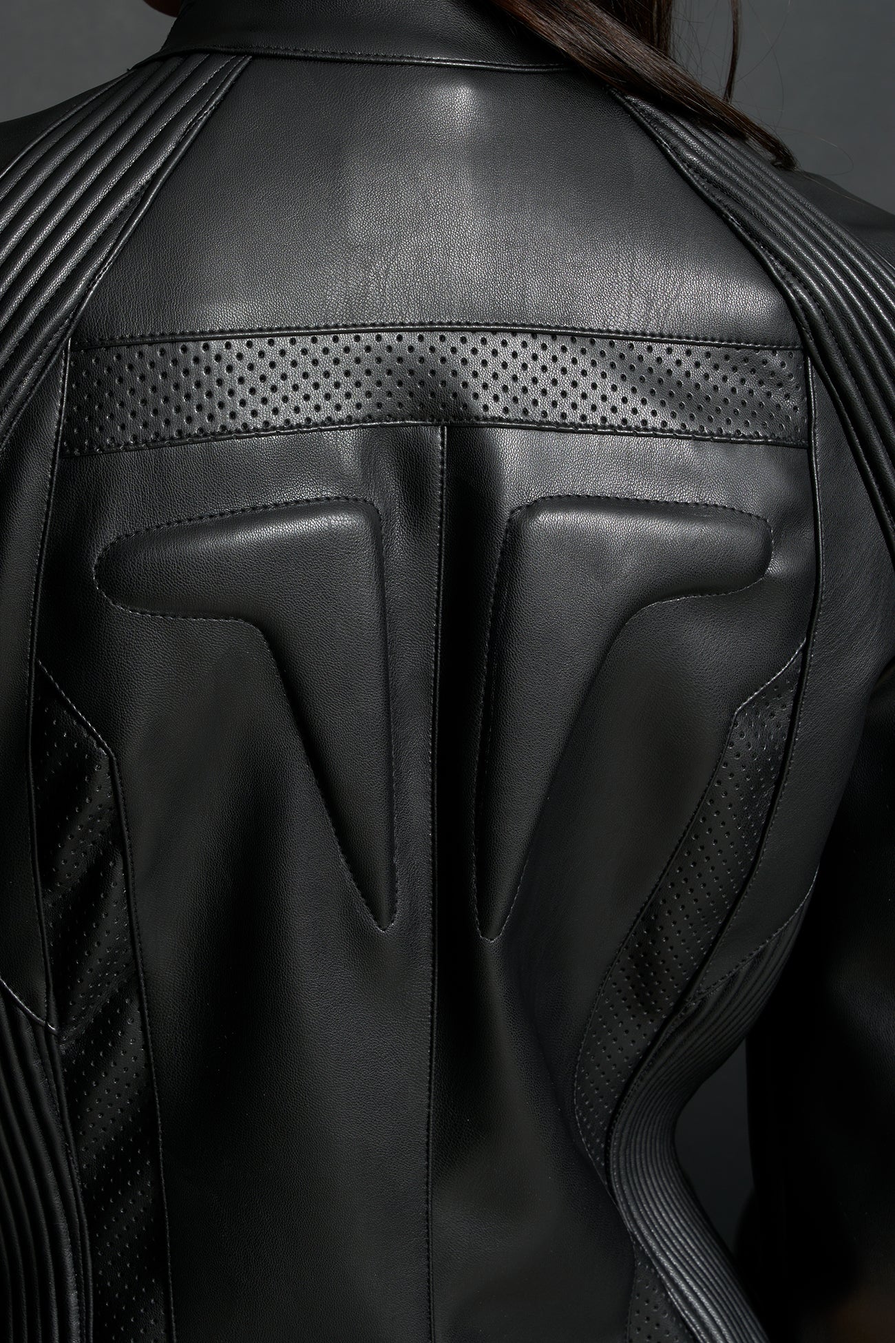 motocross inspired panelling and 3d padding