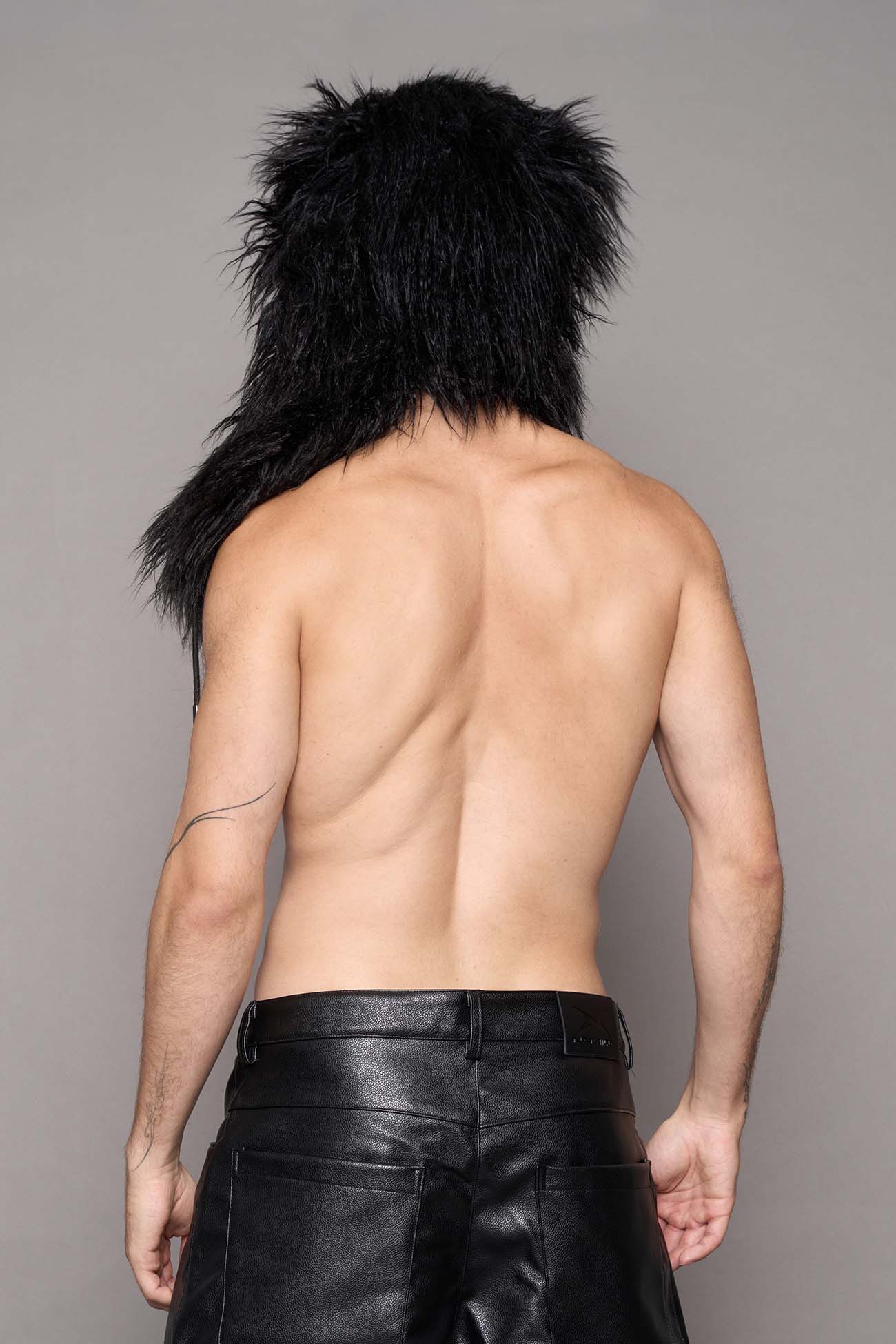 Vip Faux Fur Hat Black — view 7