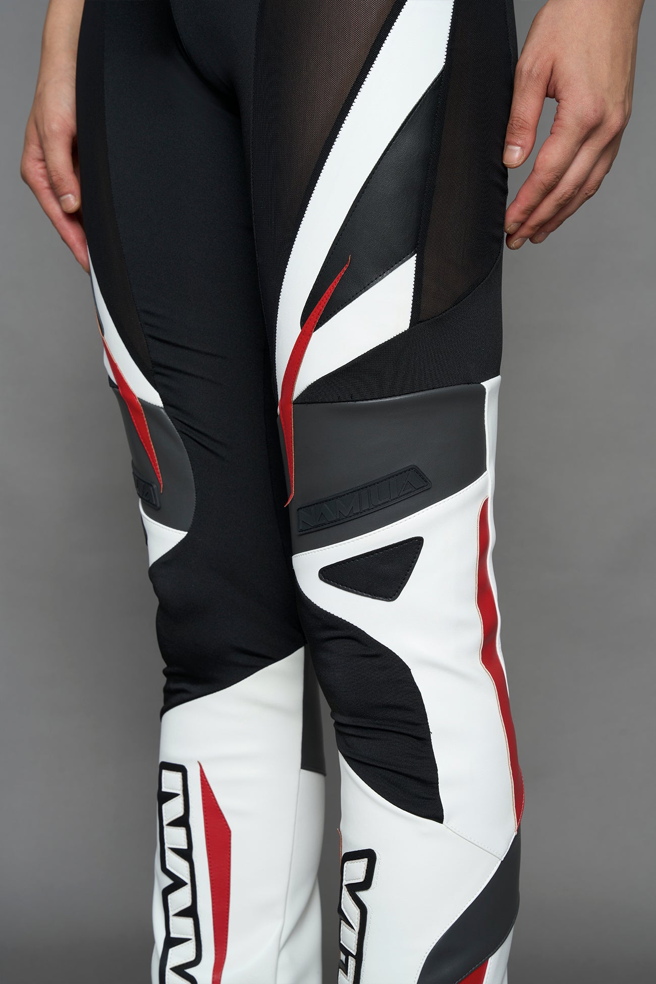 integrated stretch panels for movement and flexibility
