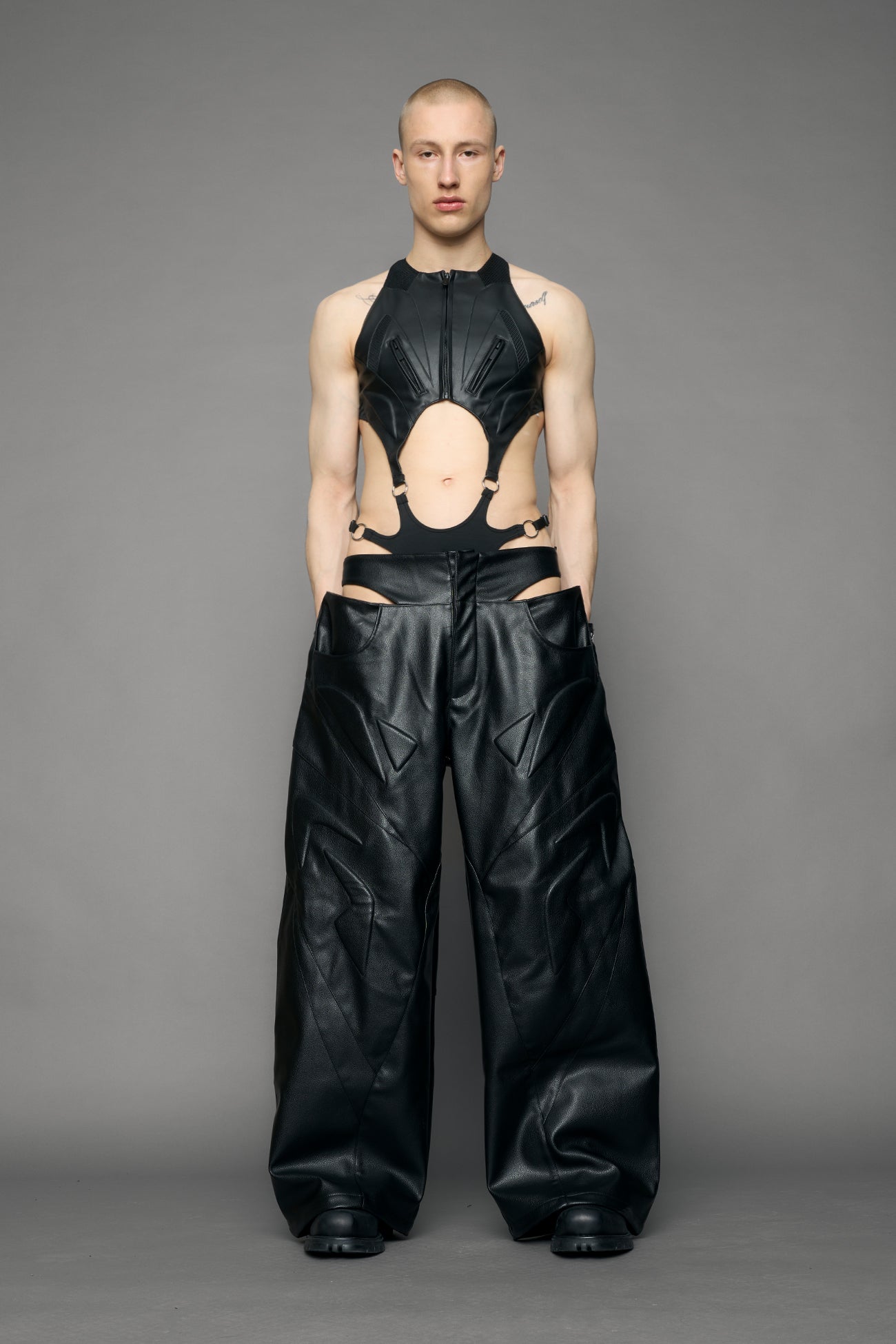 Octane Leather Panty Trousers — view 7