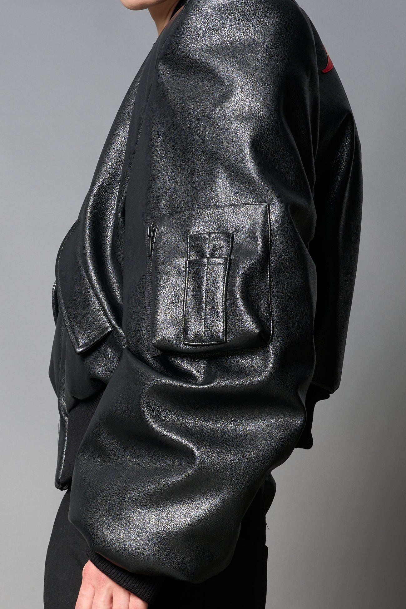 Power Shoulder Bomber Jacket — view 13