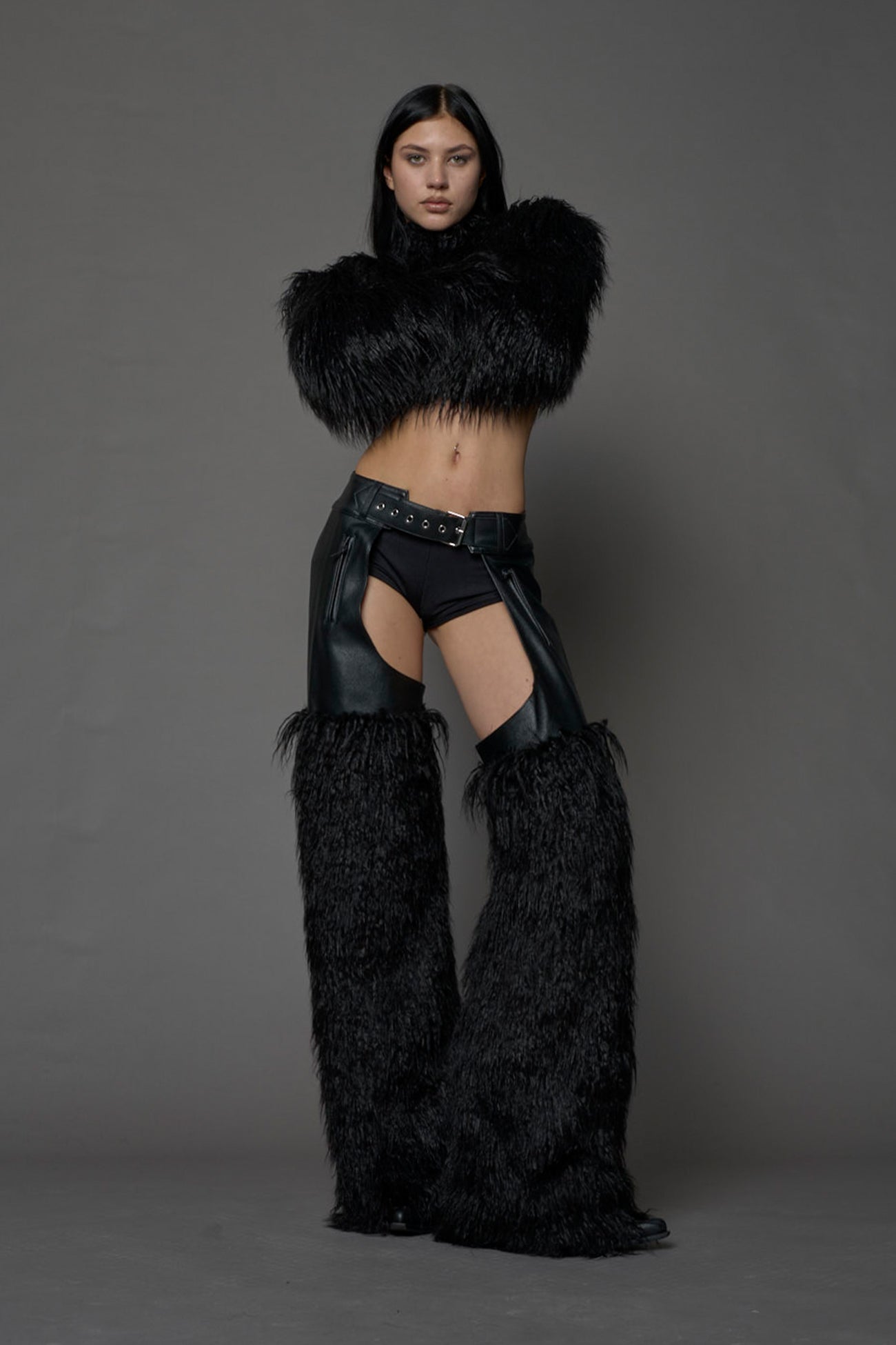 Vip Faux Fur Chaps — view 1