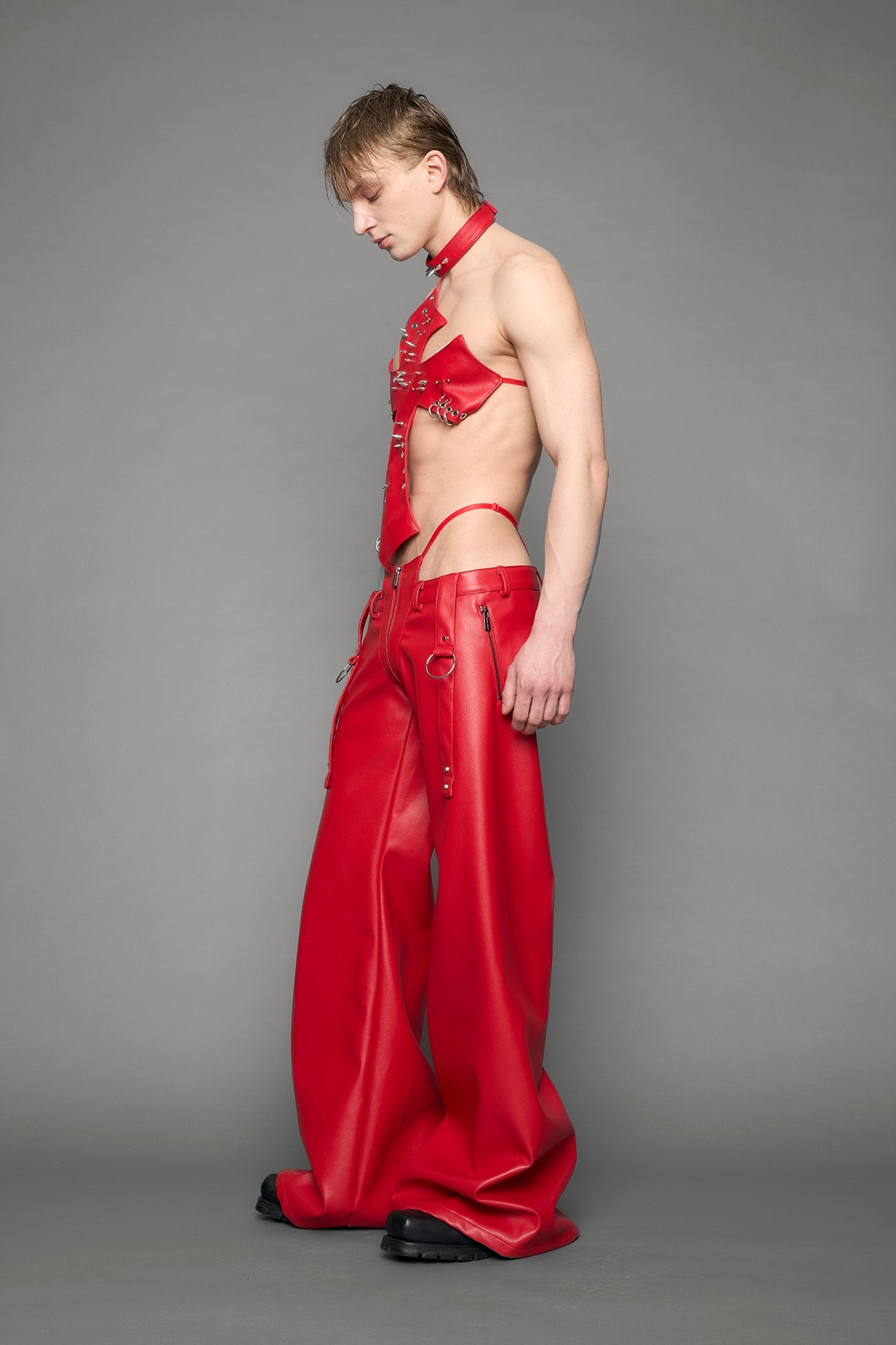 Belted Thong Pants — view 16