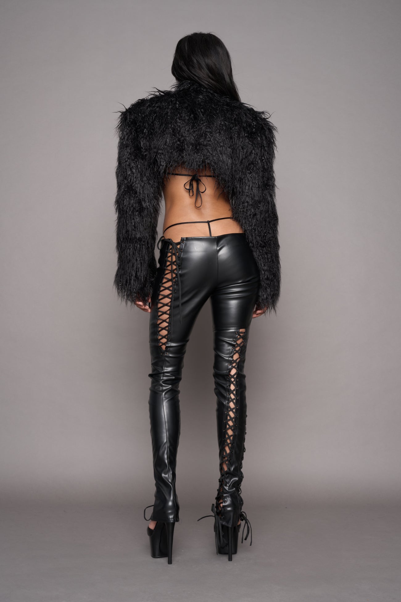 Rockstar Lace Up Pants — view 2