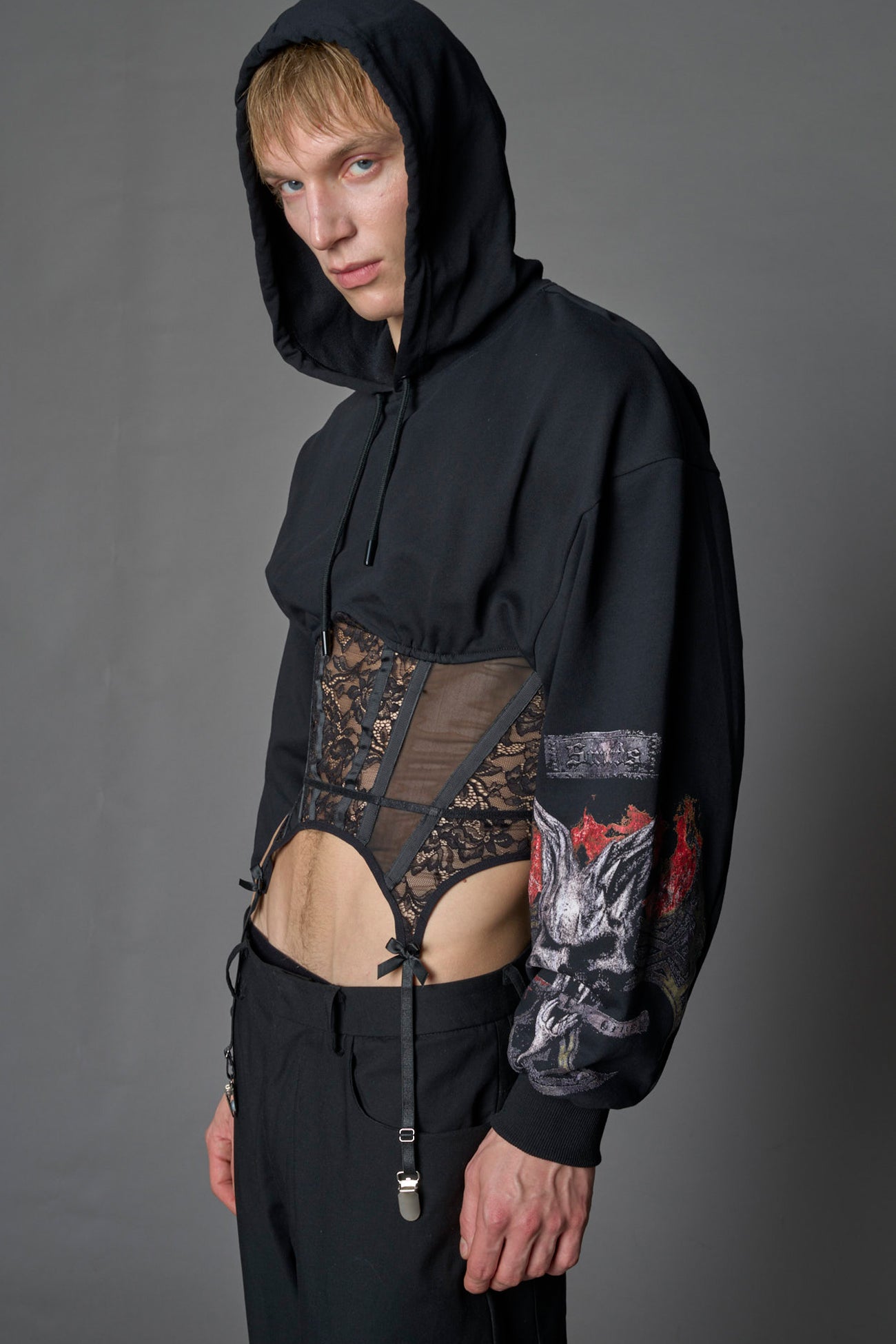 Rockstar Corset Hoodie — view 12