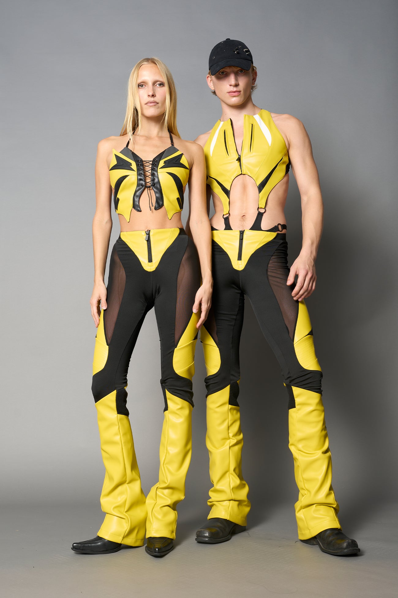 moto mesh pants — view 1