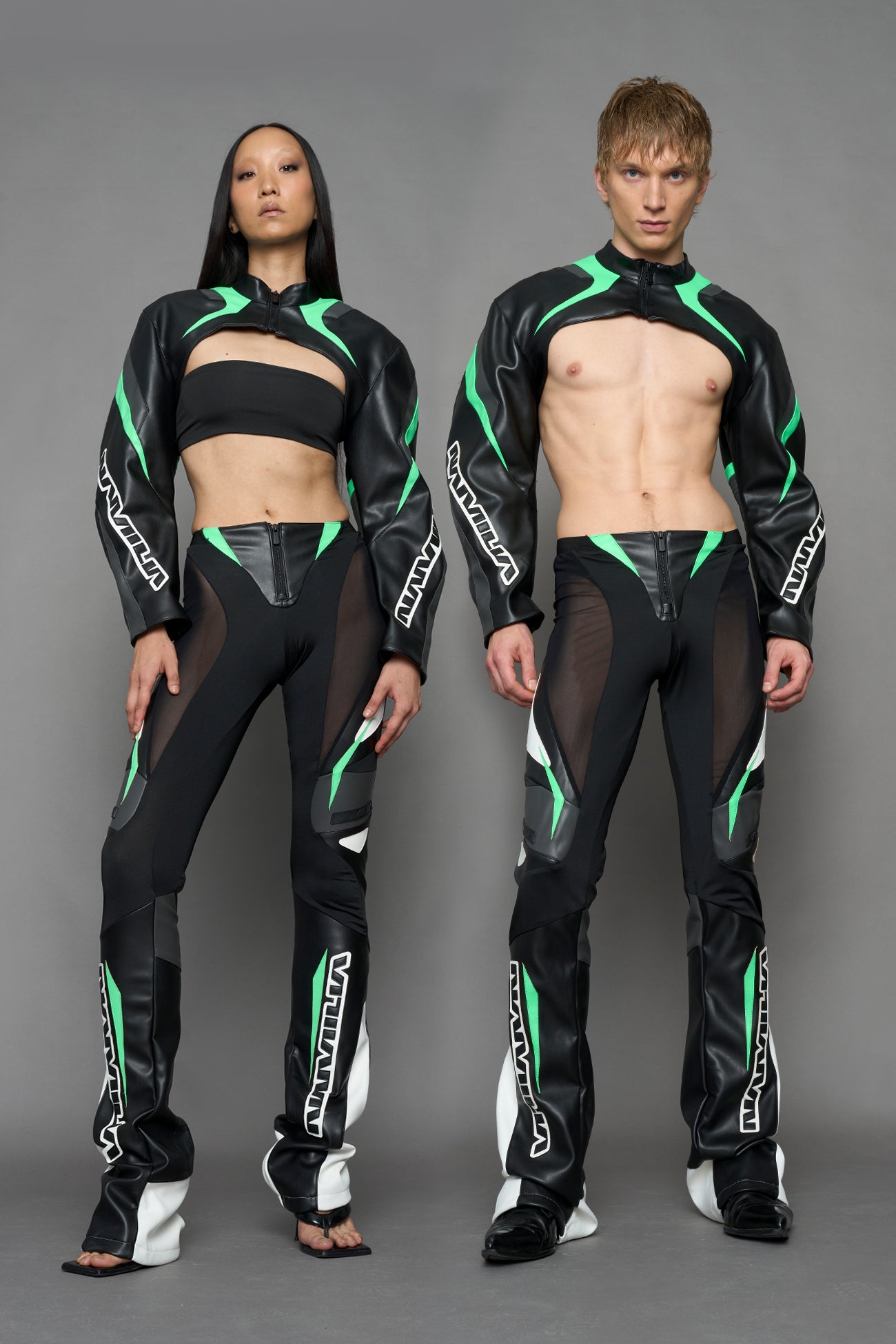 Moto Mesh Pants — view 1