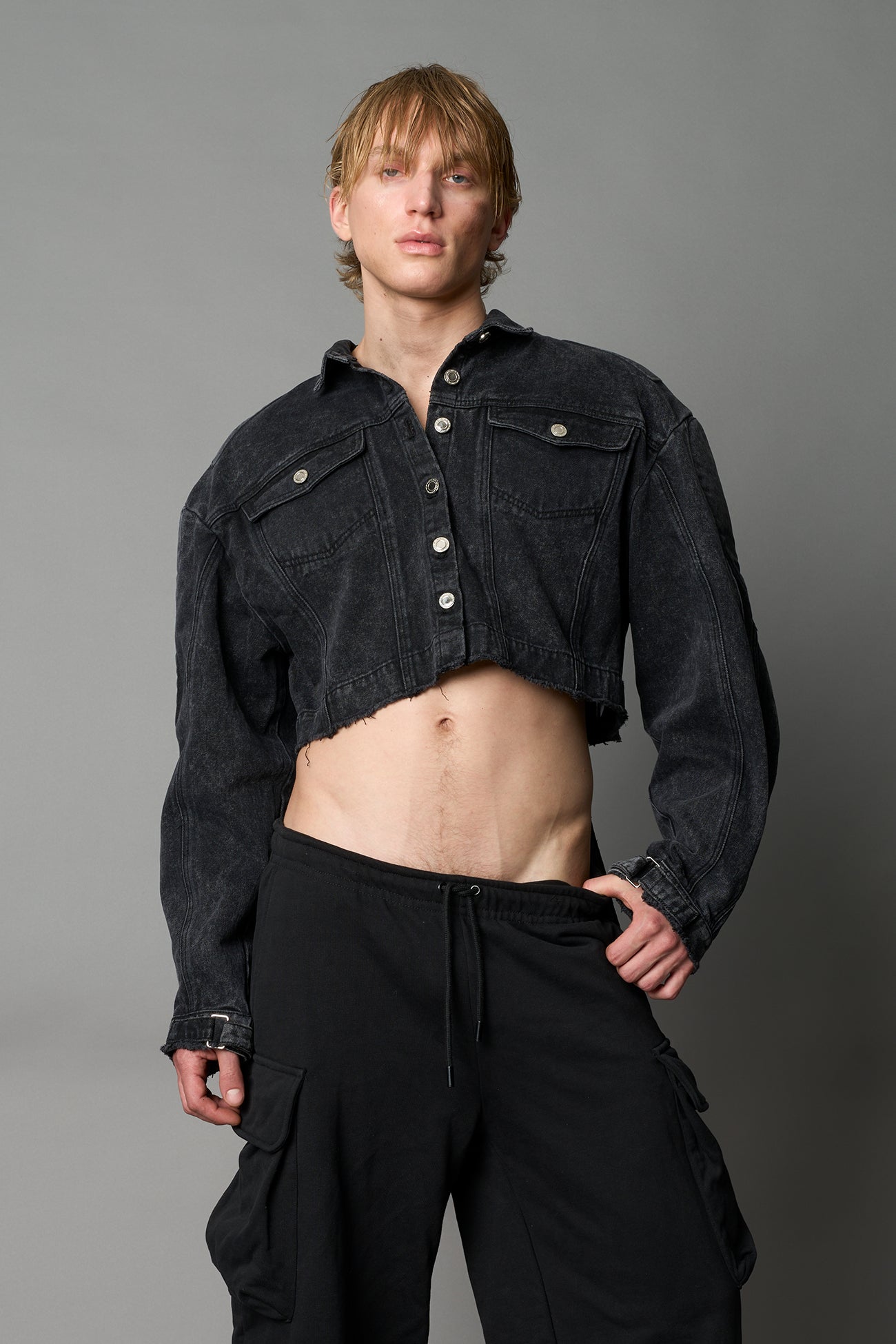 XTC Denim Corset Jacket — view 9