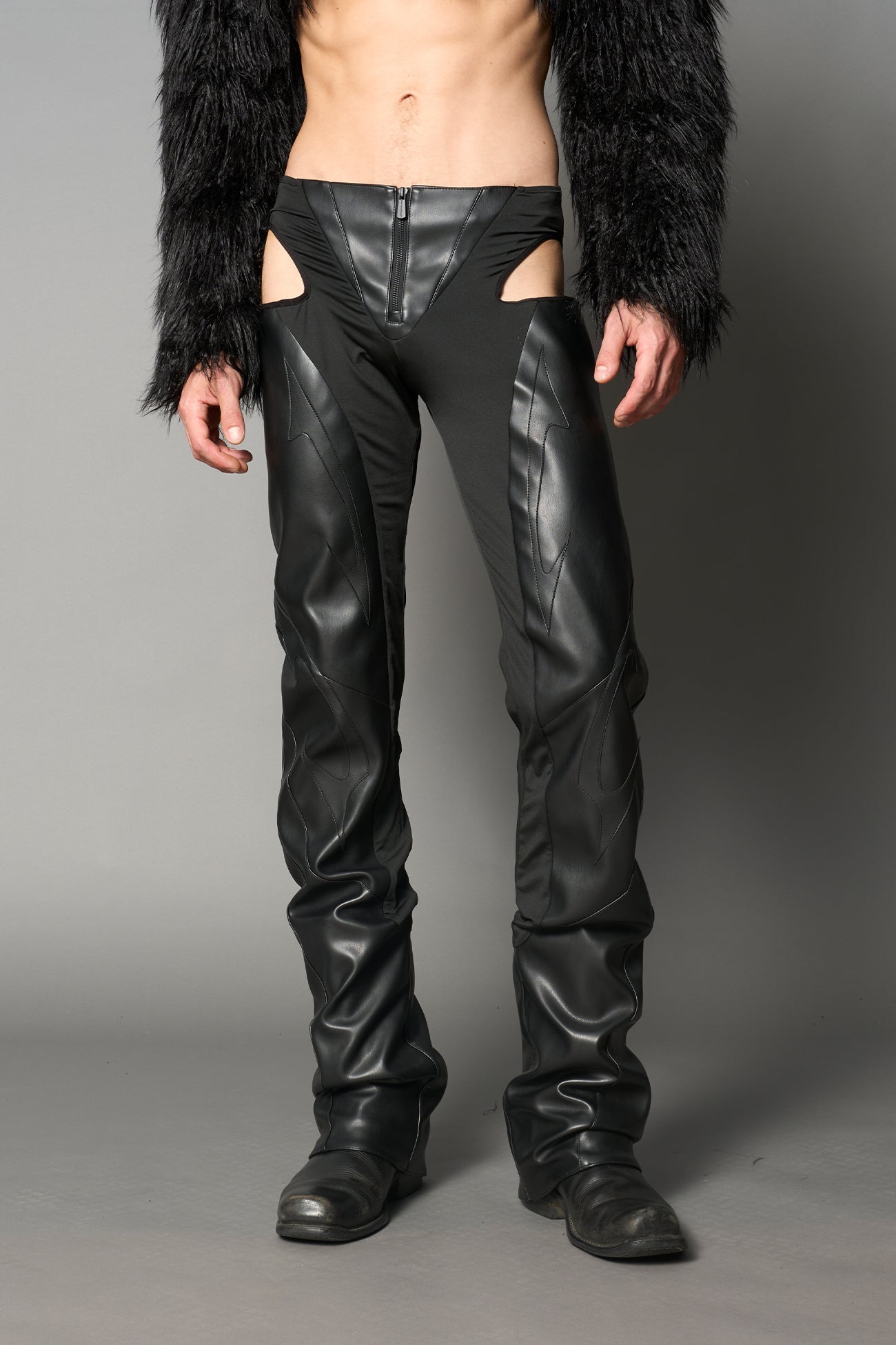 Moto Cut Out Pants — view 7