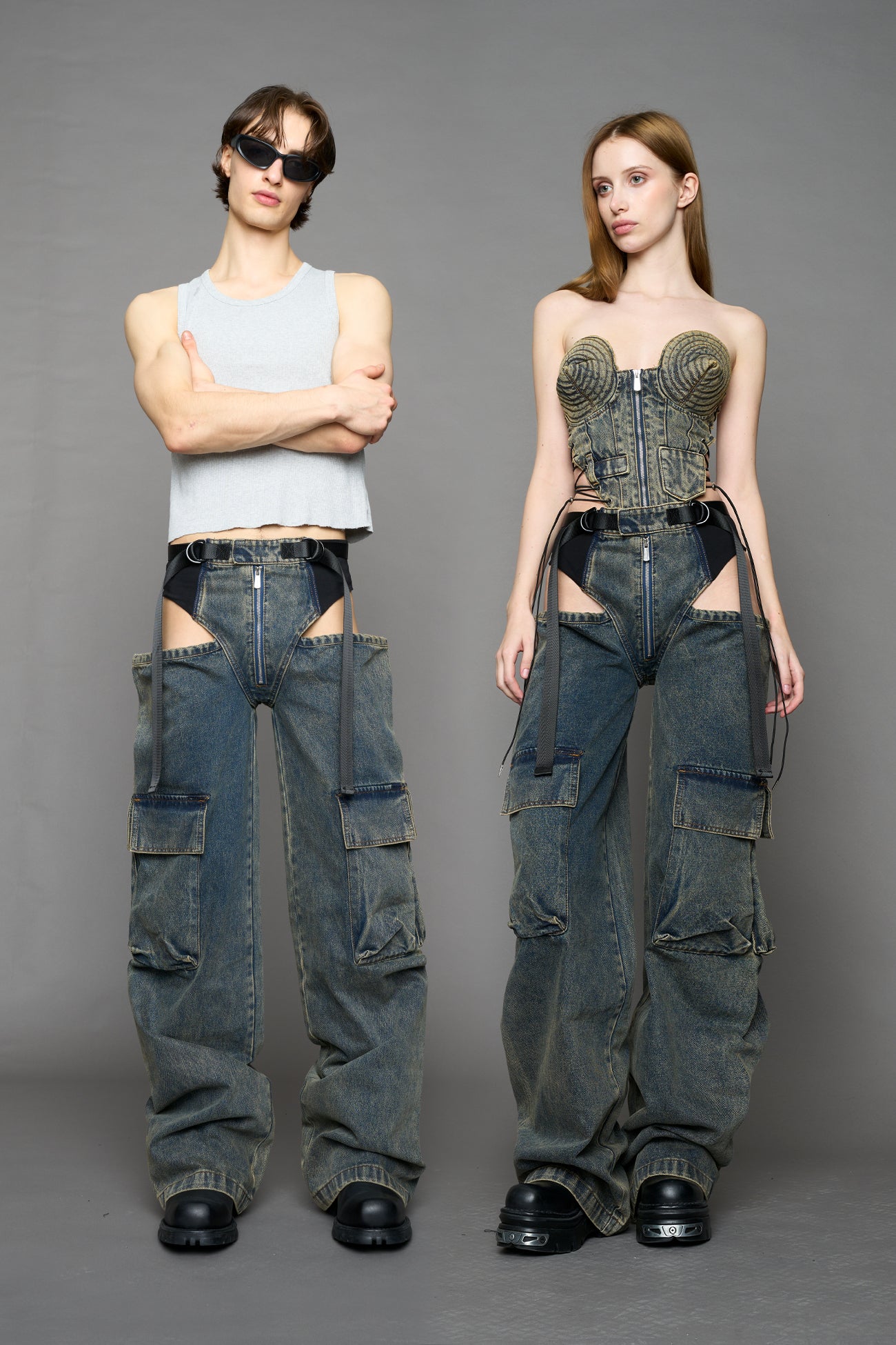 Denim Panty Trousers — view 14