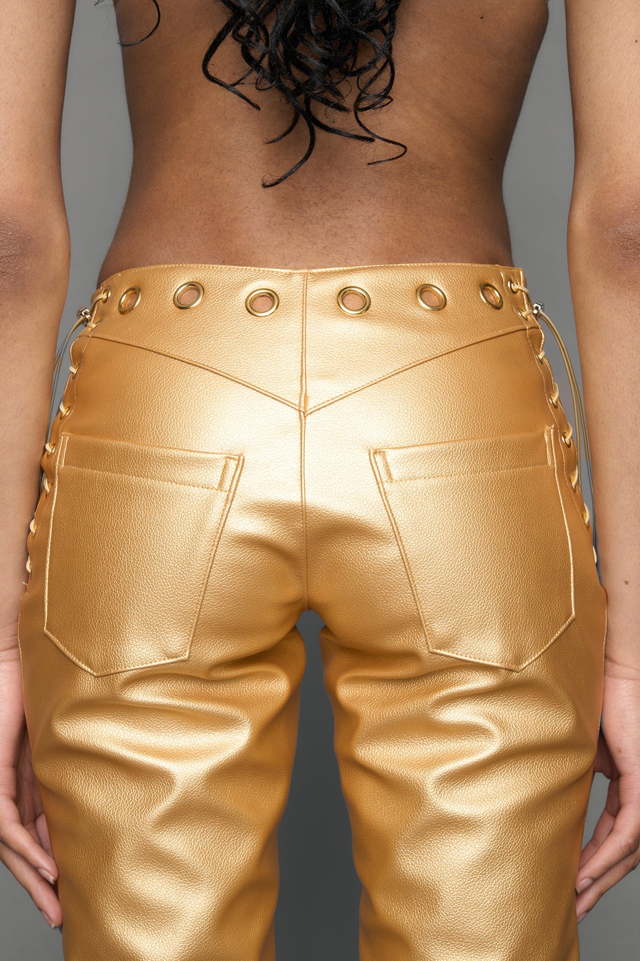 Lasercut Low Waist Pant — view 8