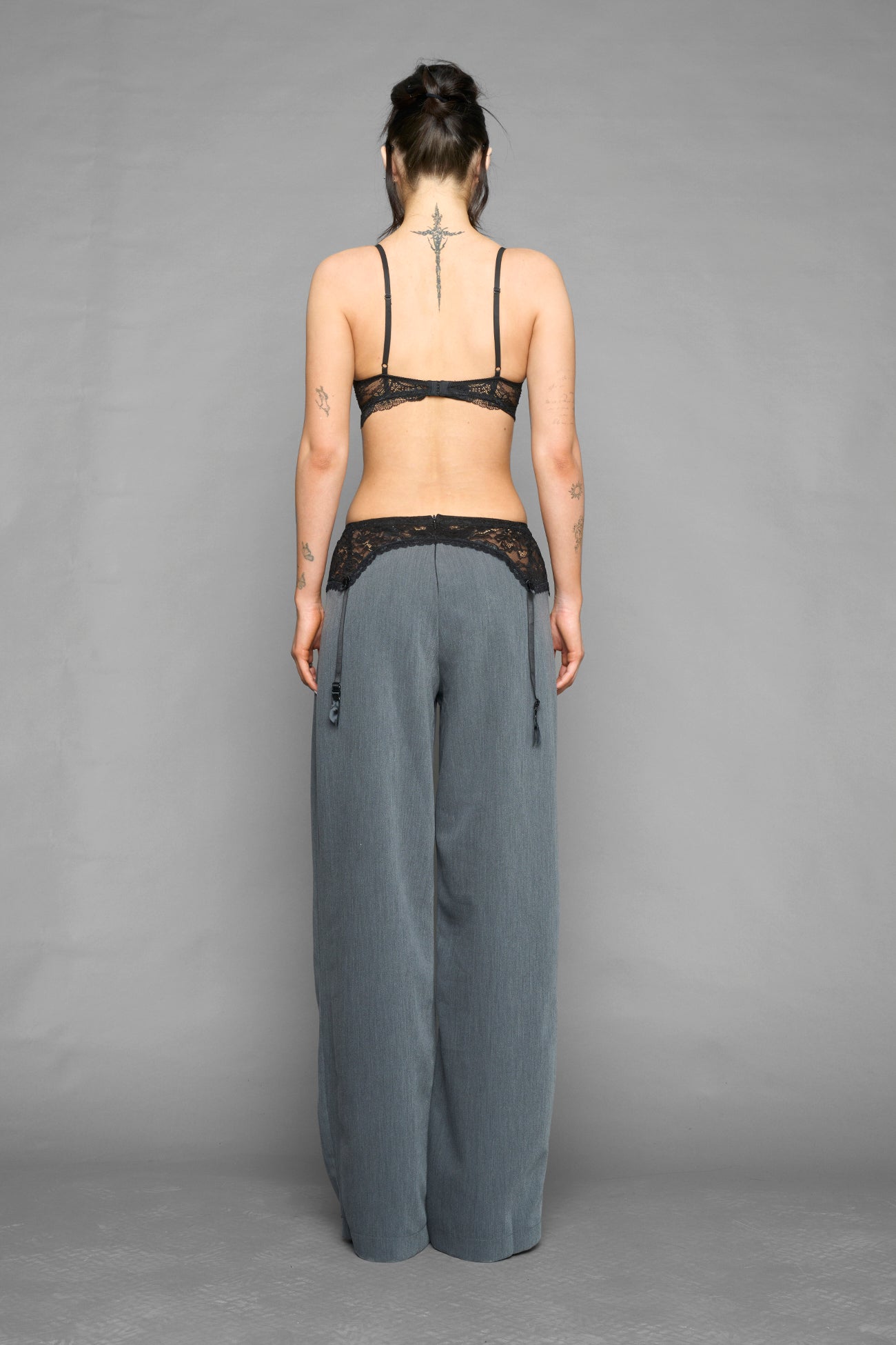 garter office pants — view 3