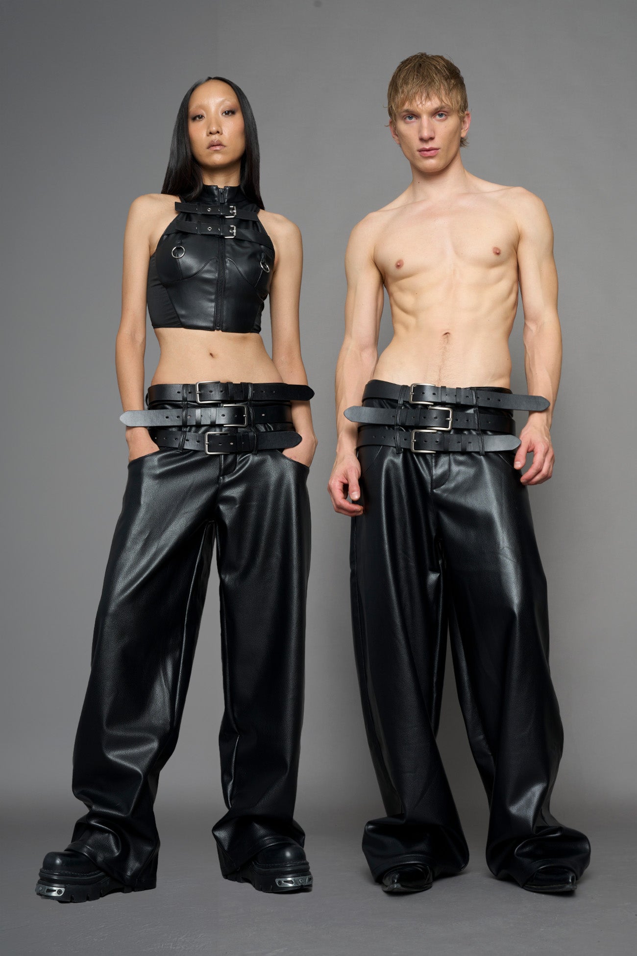 Triple Belt Pants — view 9