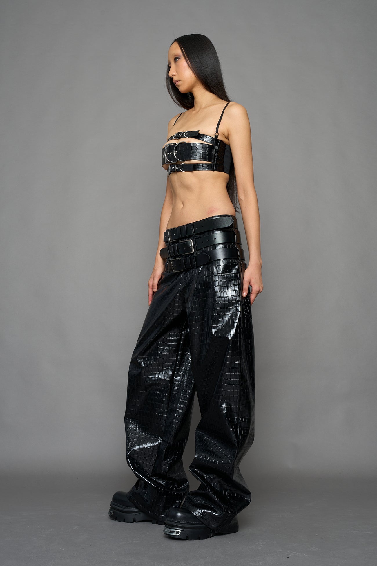Triple Belt Pants — view 3