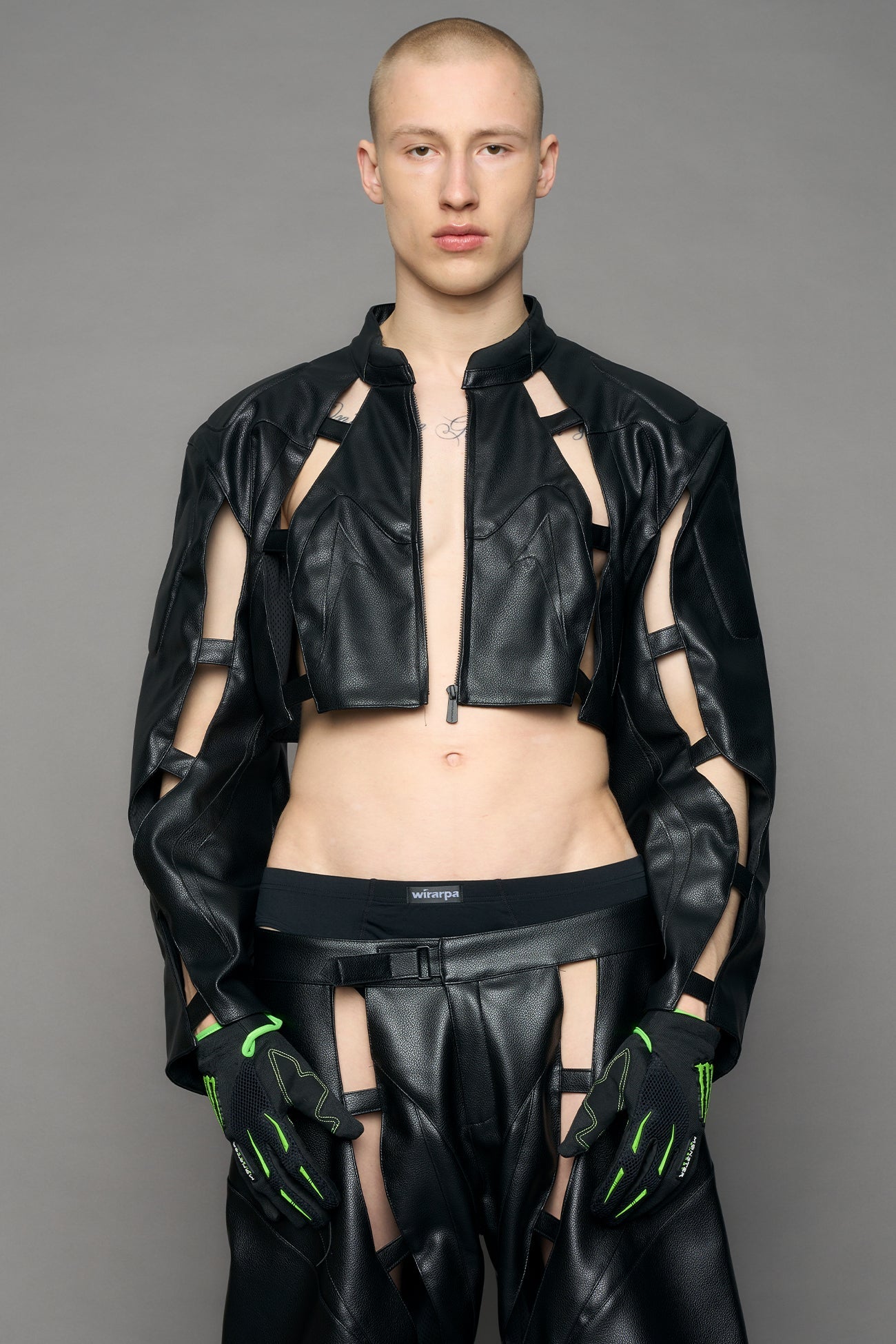 Octane Moto Floating Crop Jacket — view 20