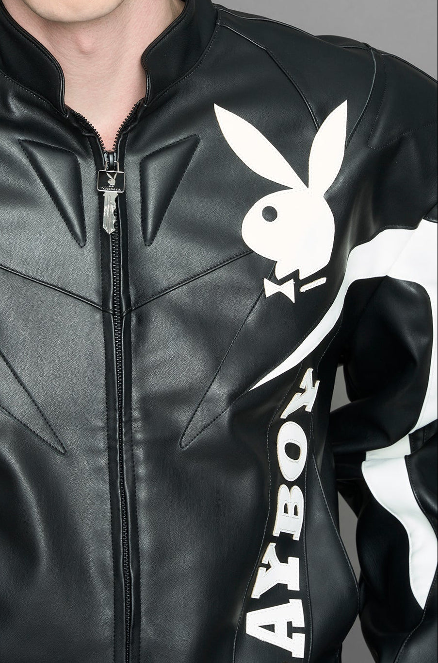 PU LEATHER EMBROIDERY