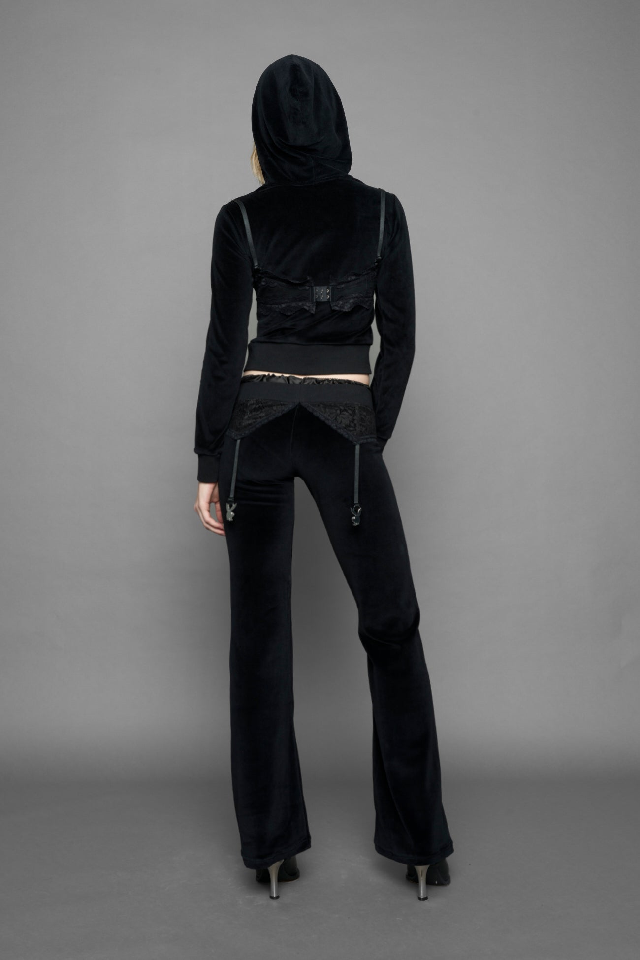 Playboy Lingerie Velour Jacket — view 6