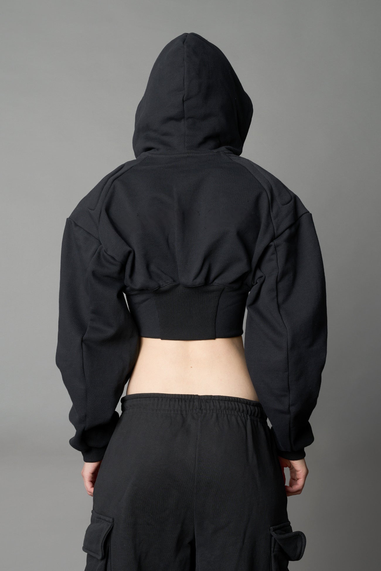 Corset Zip-Up Hoodie — view 3