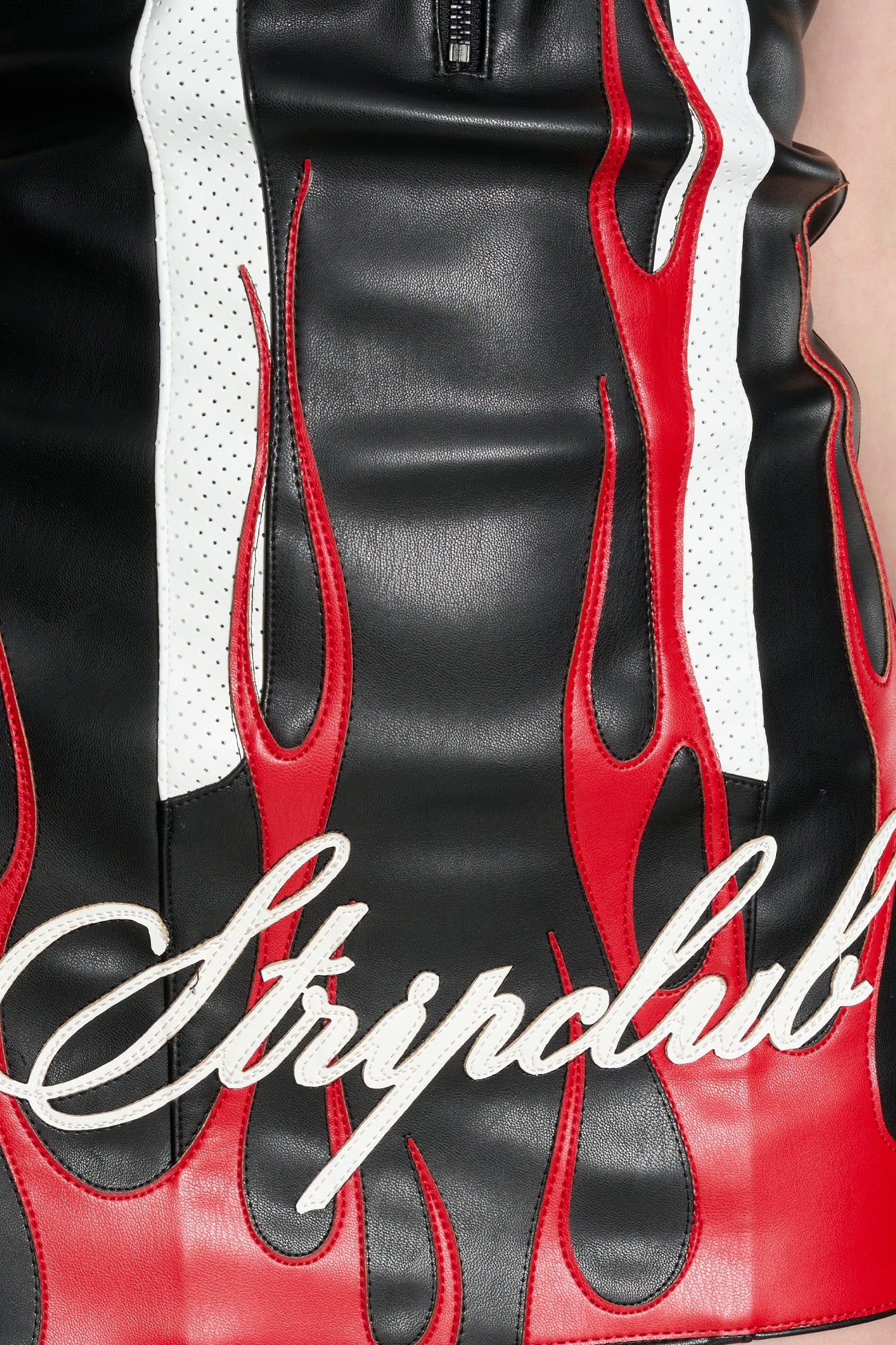 Stripclub Backless Dress detail