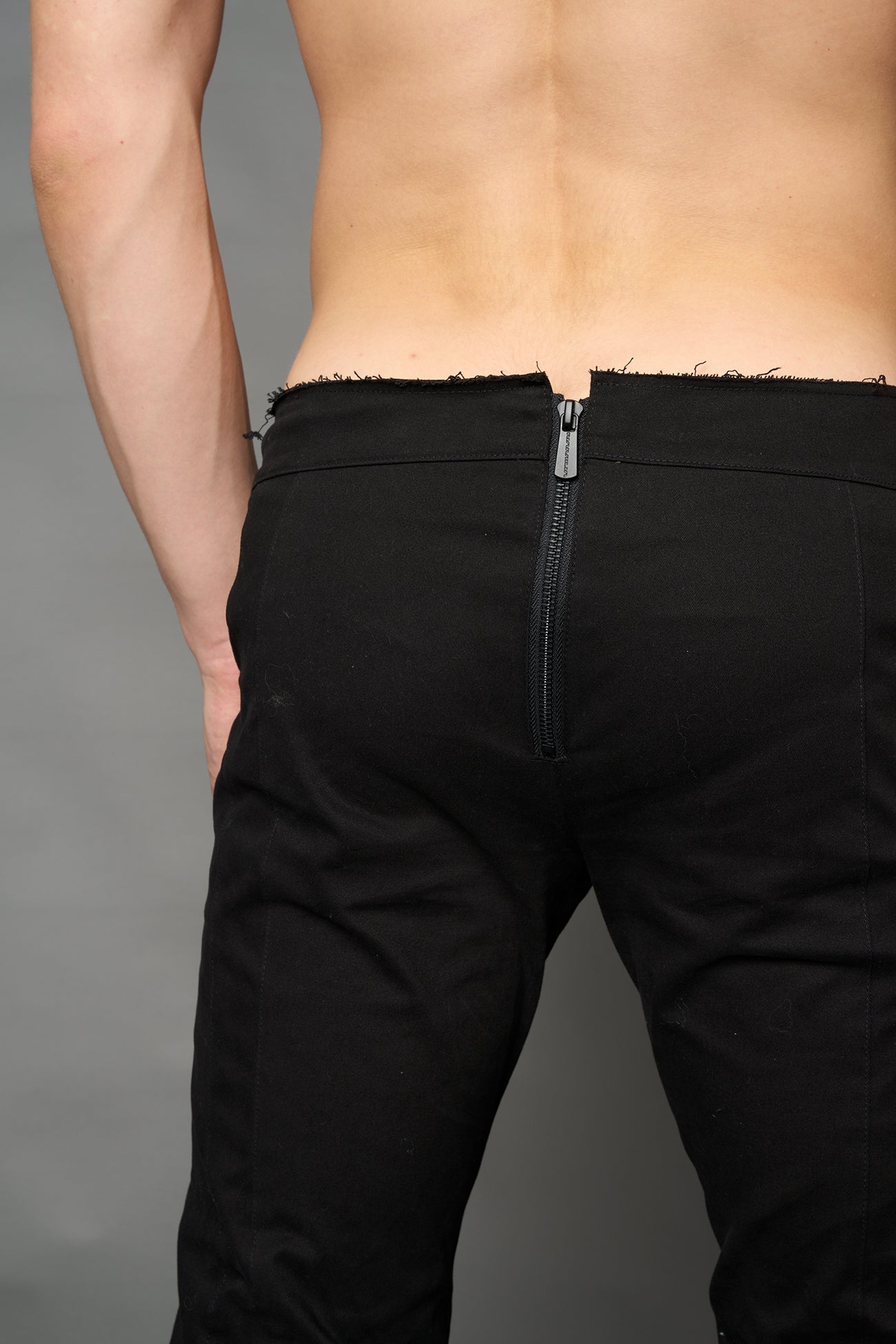 back zip opening