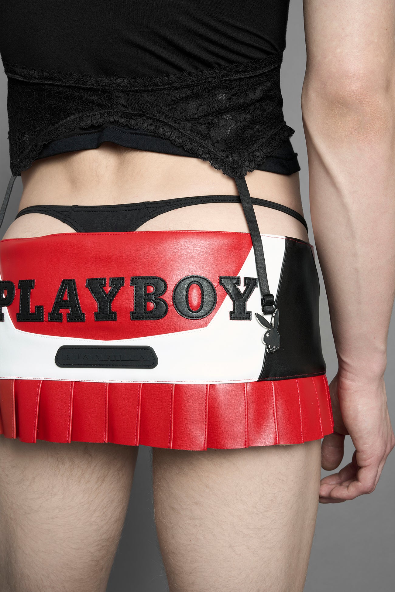 PU PLAYBOY EMBROIDERY