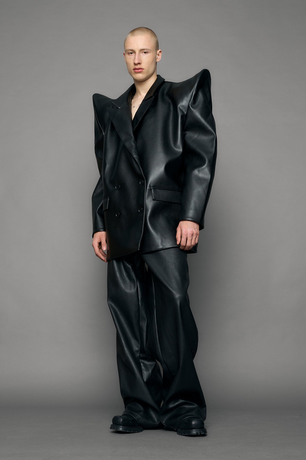 Doomsday Leather Blazer — view 6