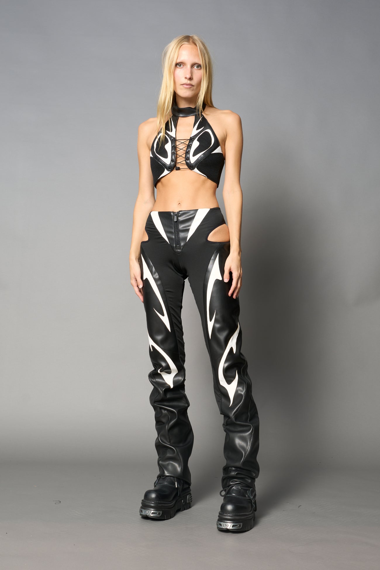 Moto Cut Out Pants — view 10