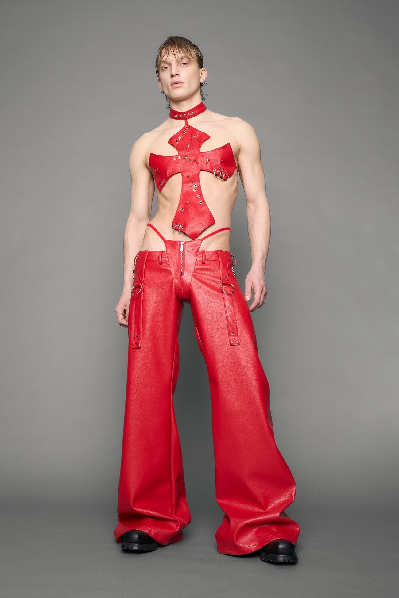 Belted Thong Pants — view 11