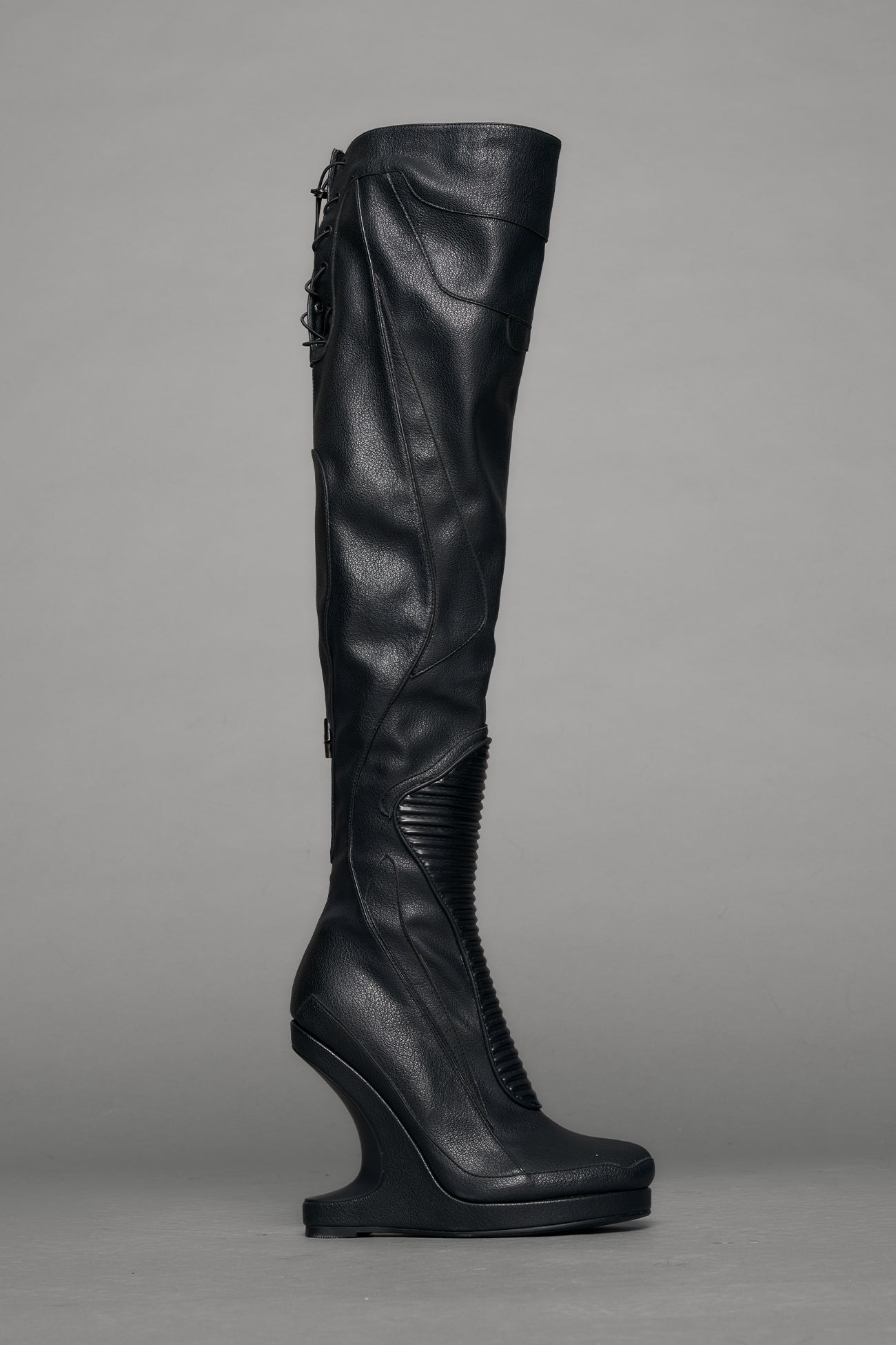 Mutant Biker Overknee Boot — view 1