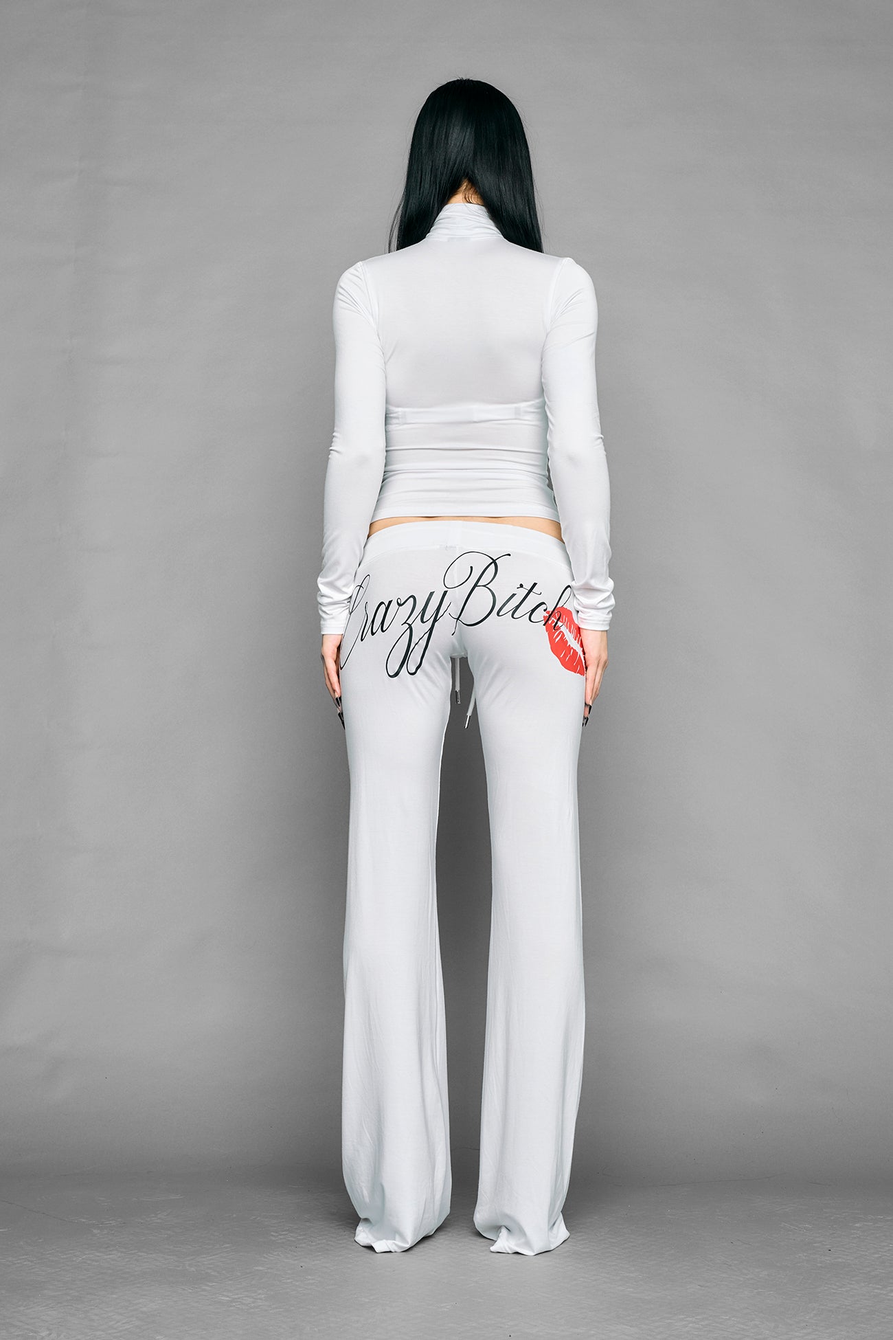 crazy b*tch zip up jacket — view 6
