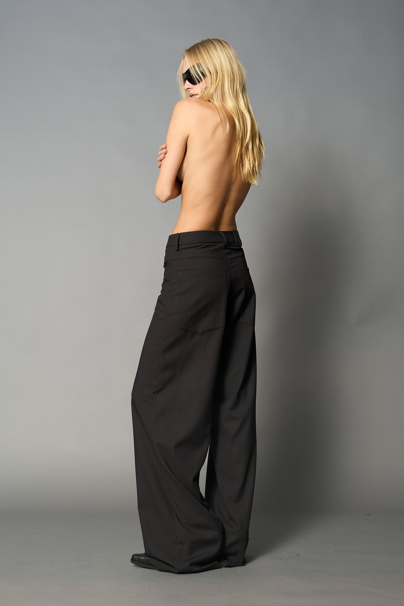 Baggy Suit Trousers — view 3