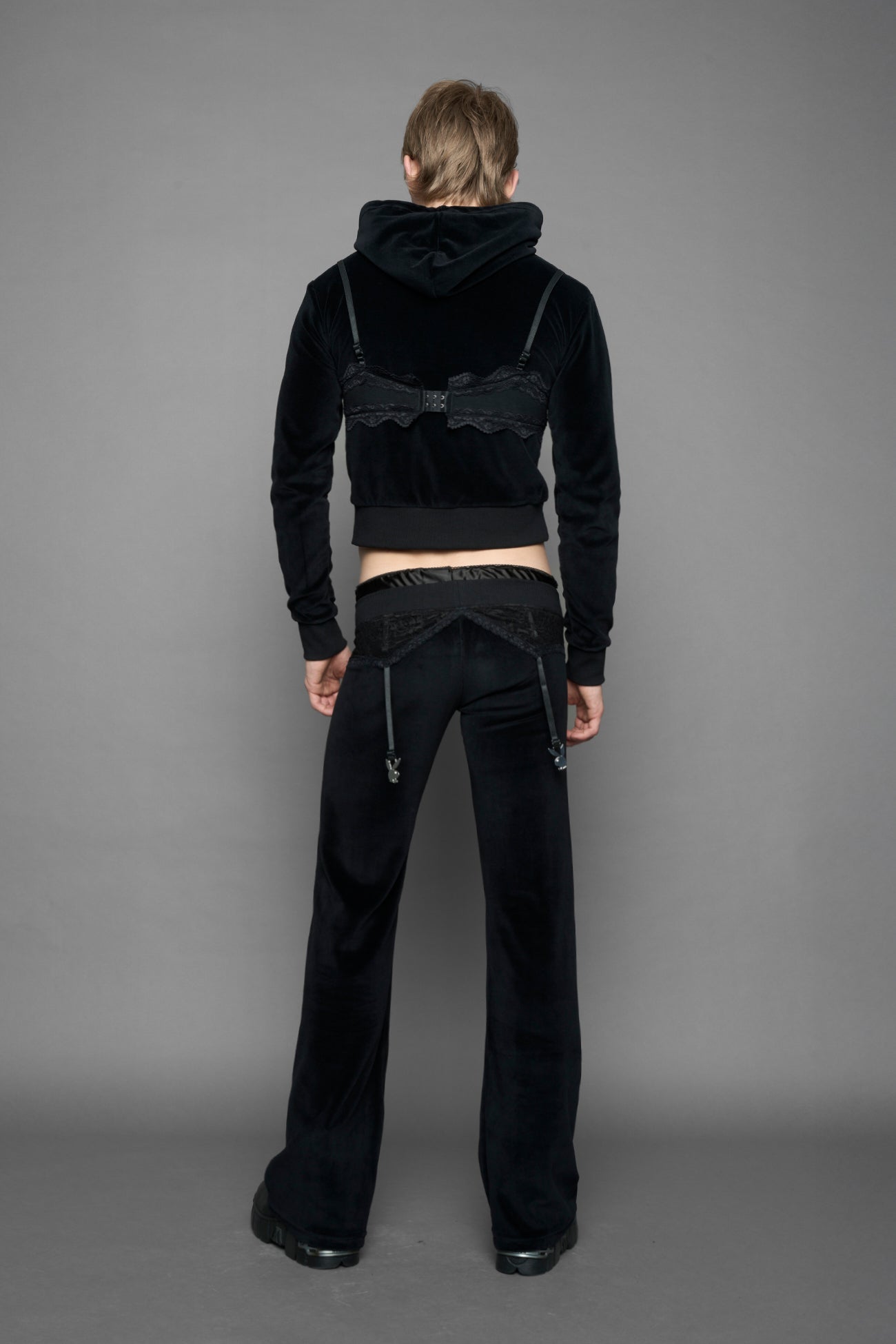 Playboy Lingerie Velour Jacket — view 10