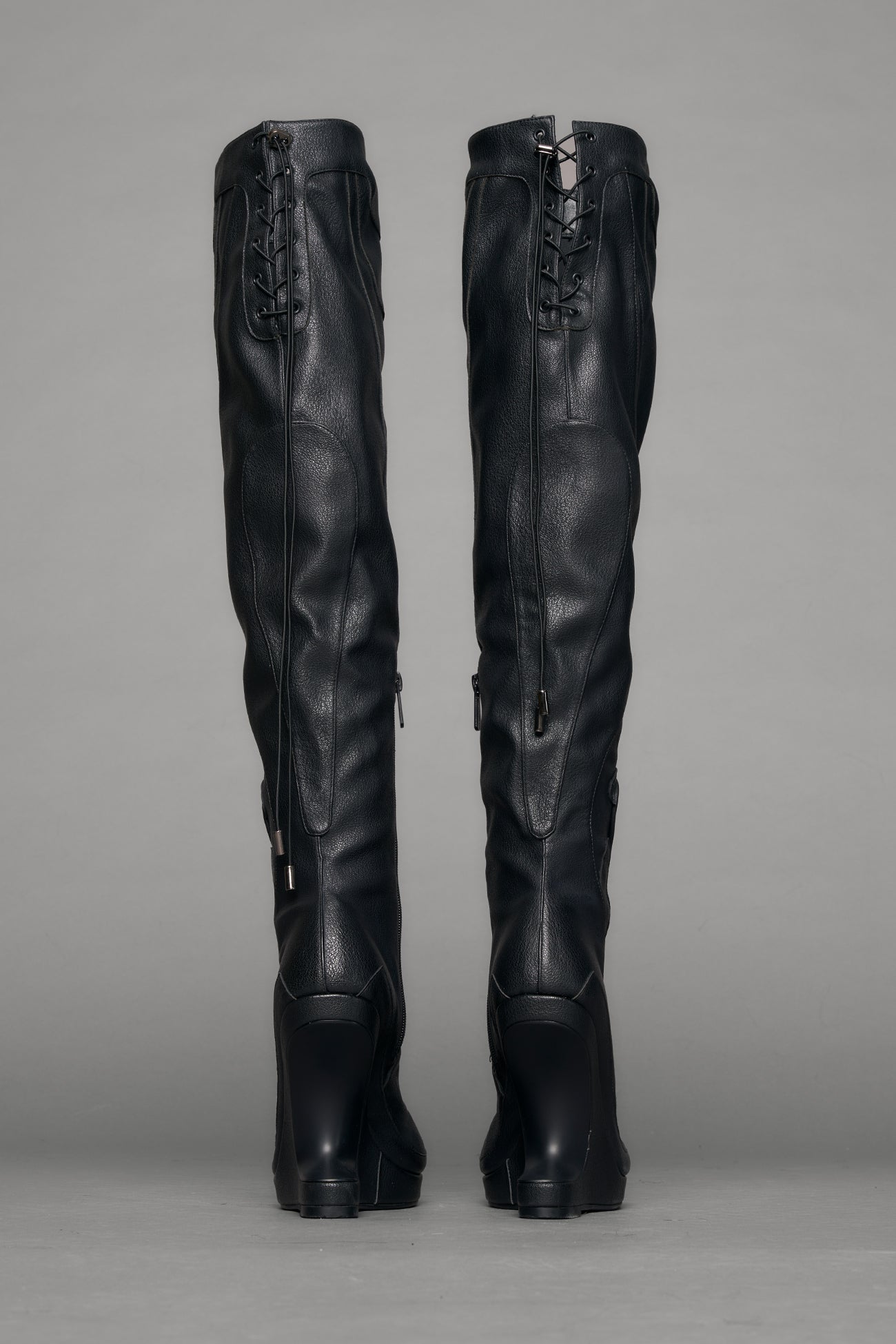Mutant Biker Overknee Boot — view 4