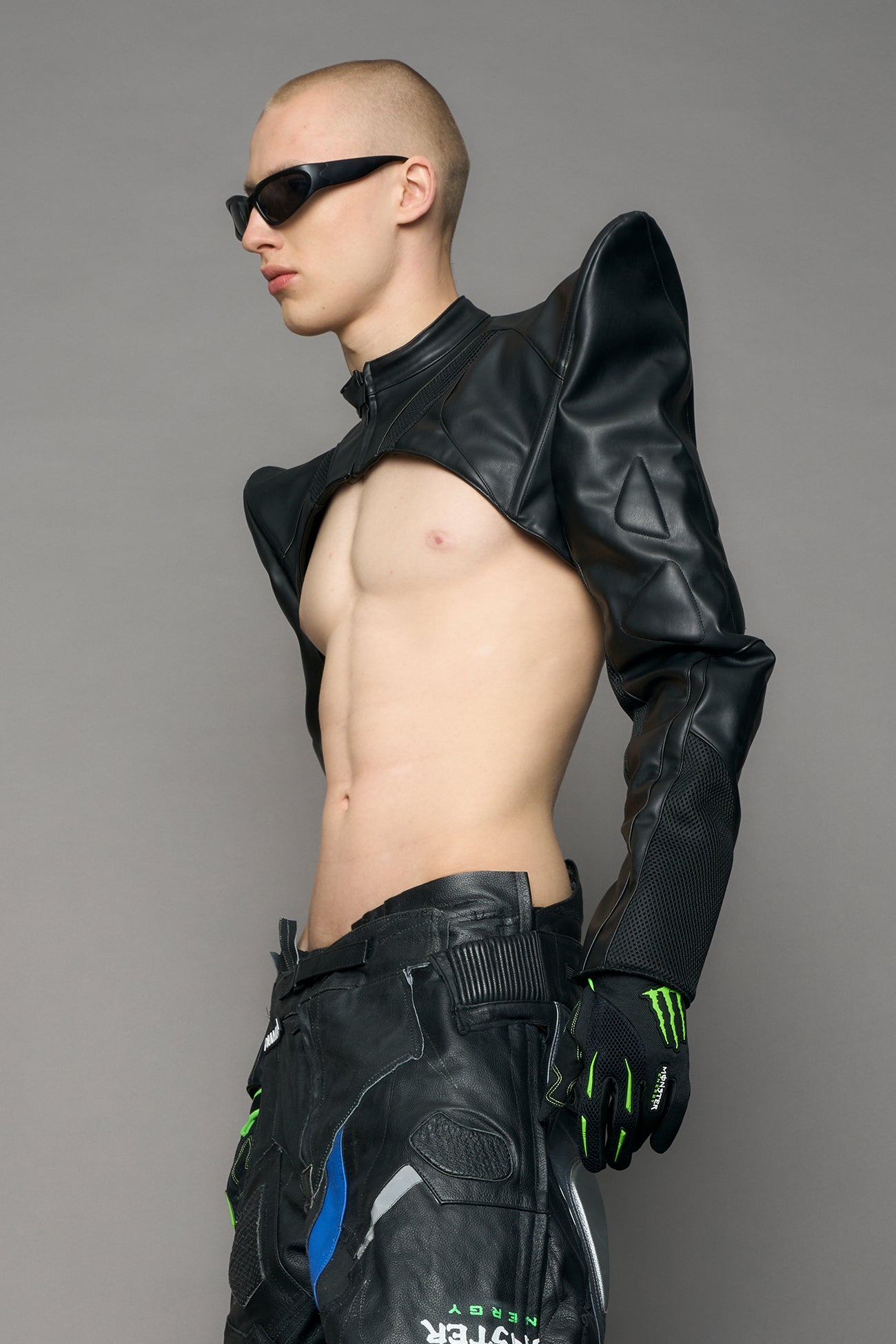 Octane Moto Spike Bolero Jacket — view 8