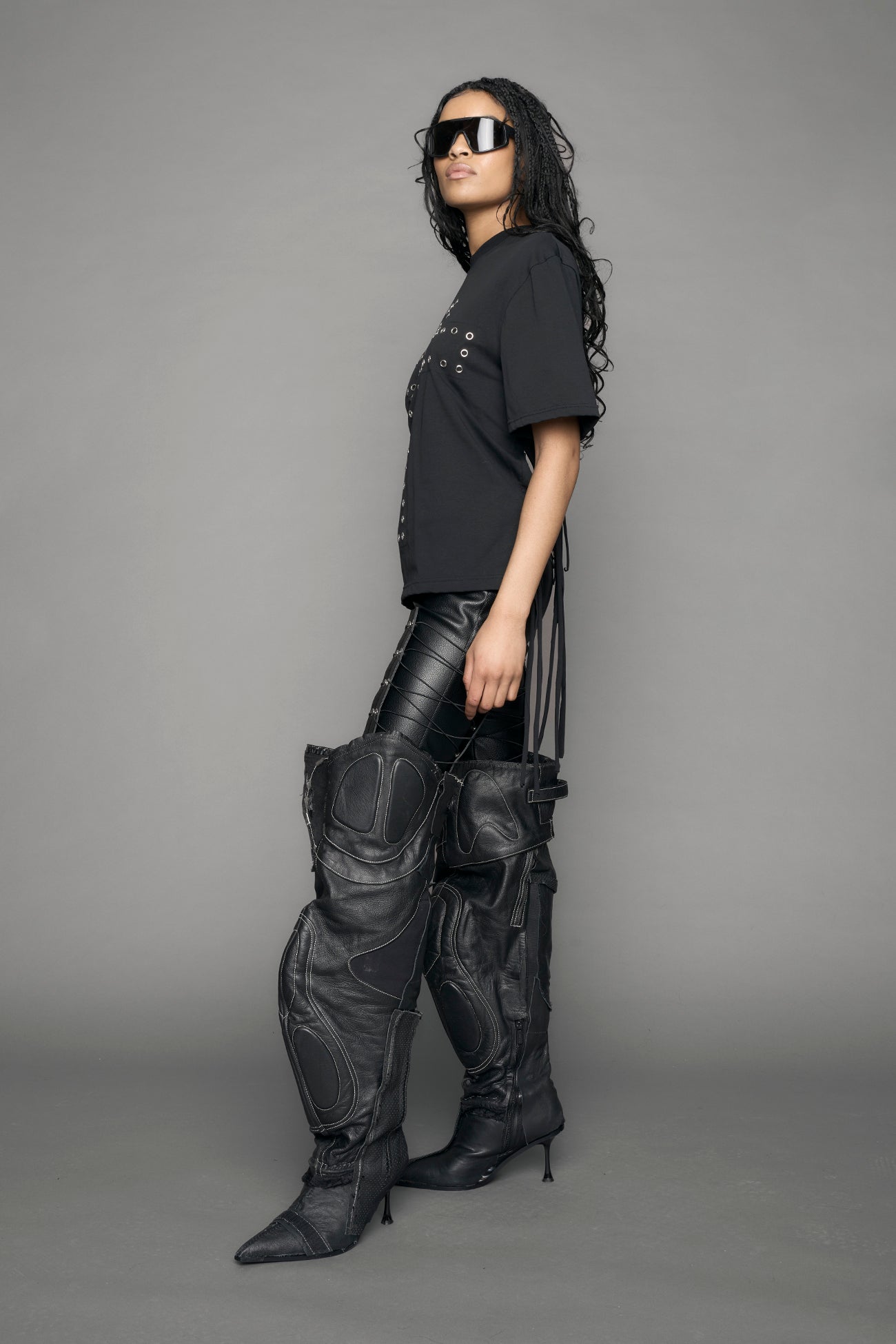 Shredded Chain T-Shirt — view 3